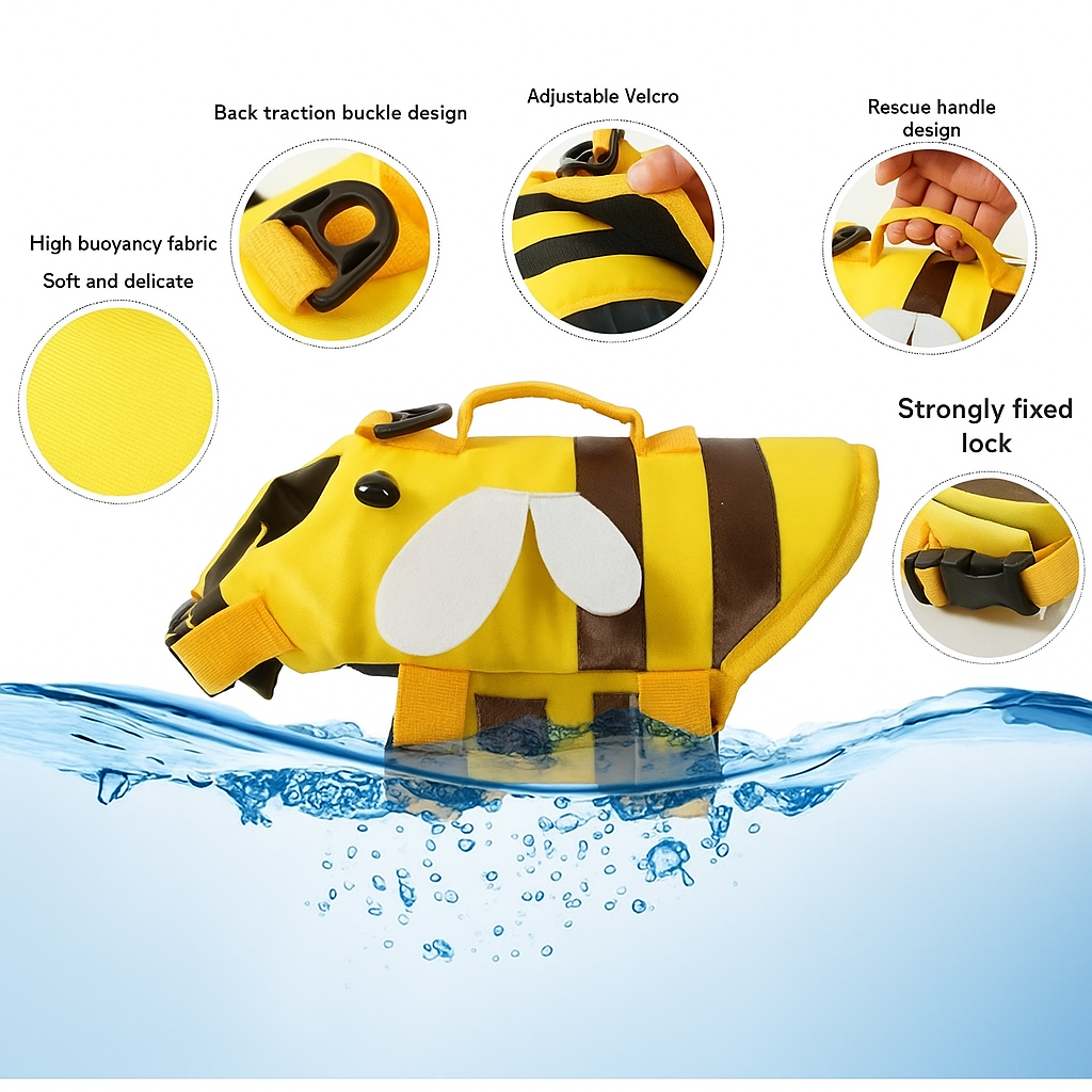 French Bulldog Waterproof Pet Jacket for Flat-Face Breeds-fadou