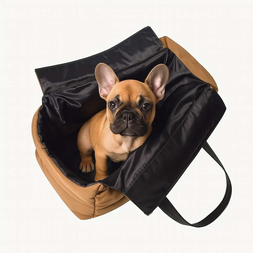 FrenCarrier Frenchie Dog Transport for Brachycephalic Dogs-fadou