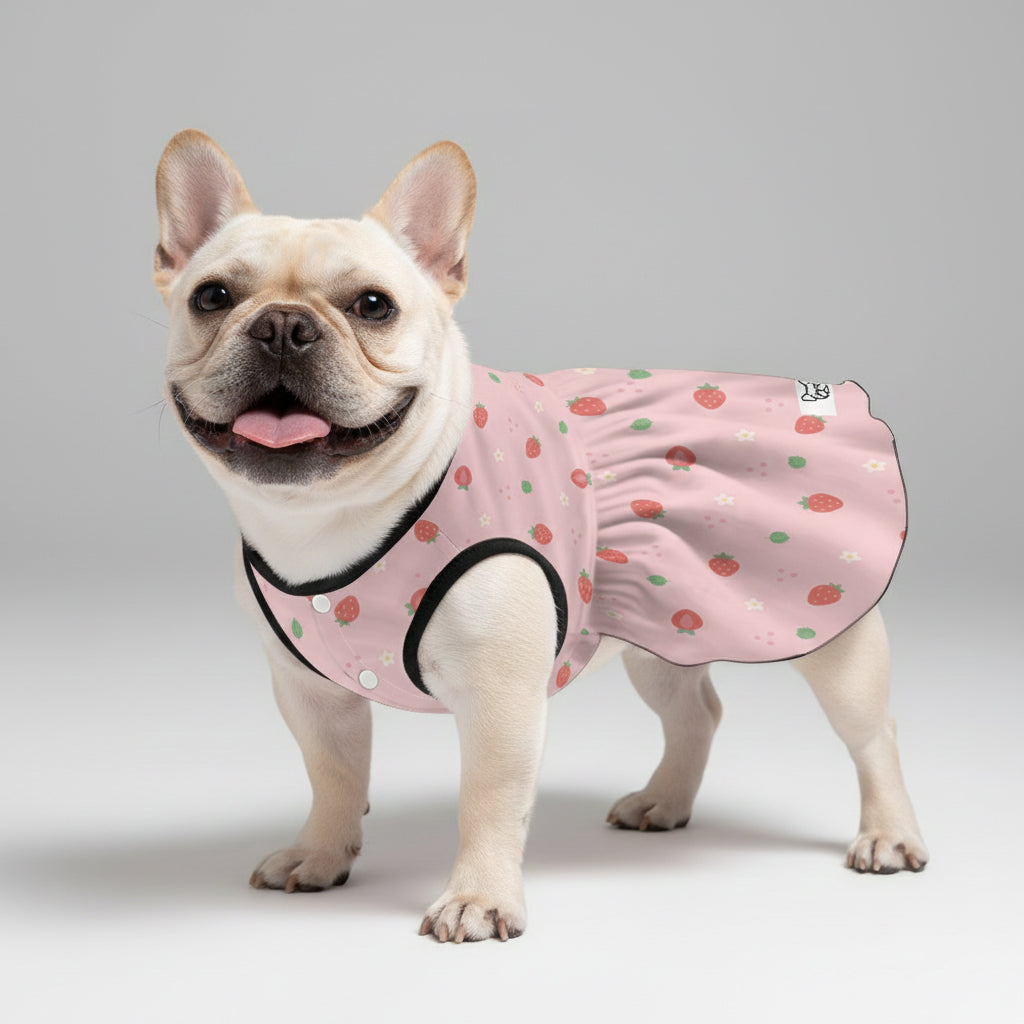 Mila - French Bulldog Dresses for Females for Daily Walks-fadou