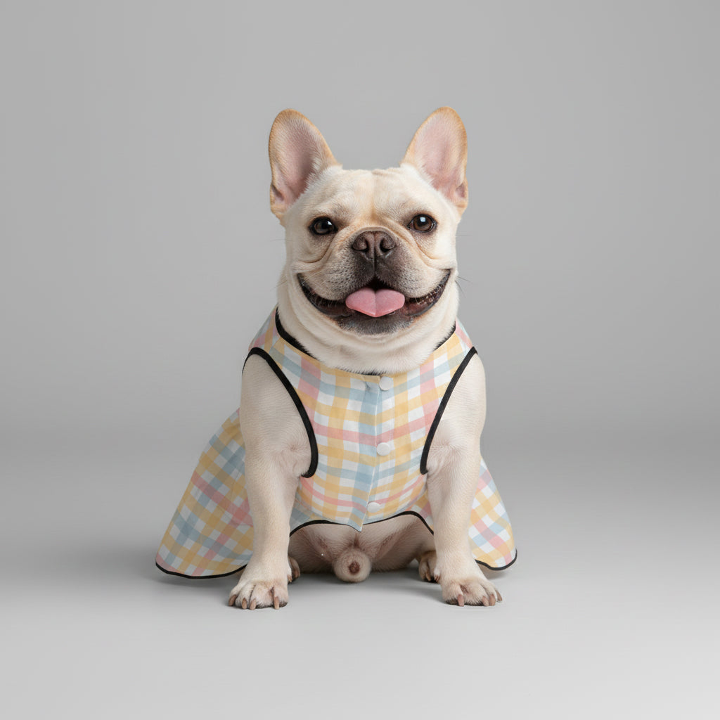 Bubble French Bulldog Cute Dress for Brachycephalic Dogs-fadou