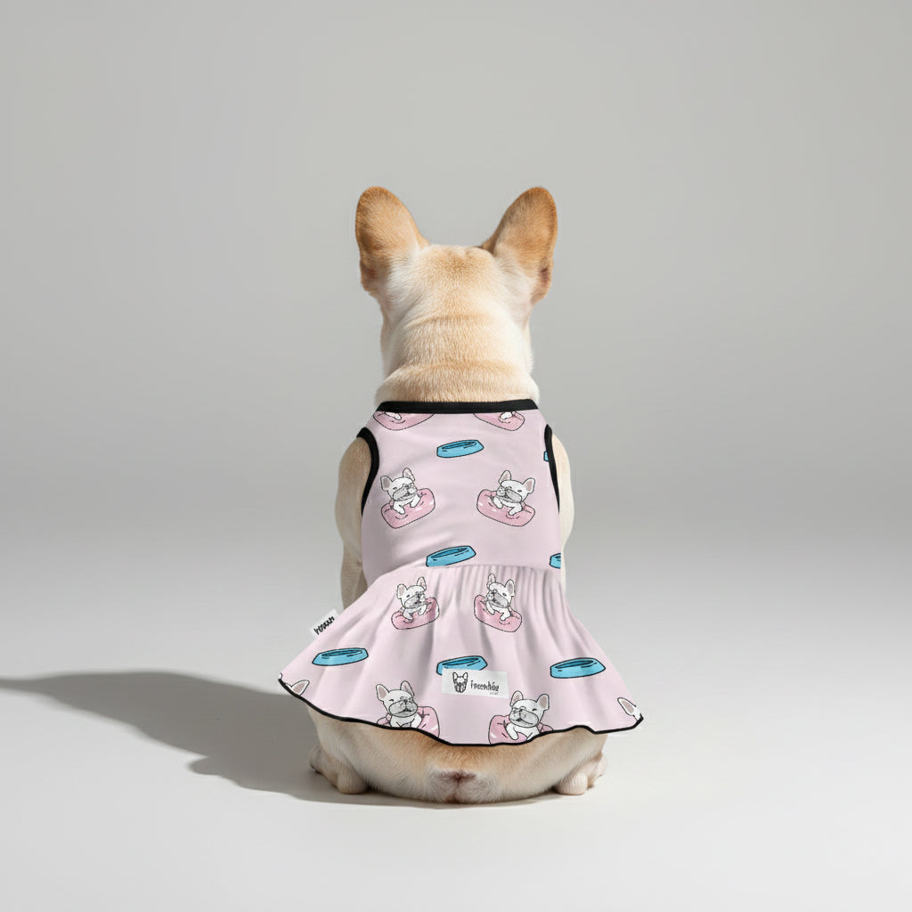 Chloe - French Bulldog Dresses for Females for Travel Comfort-fadou