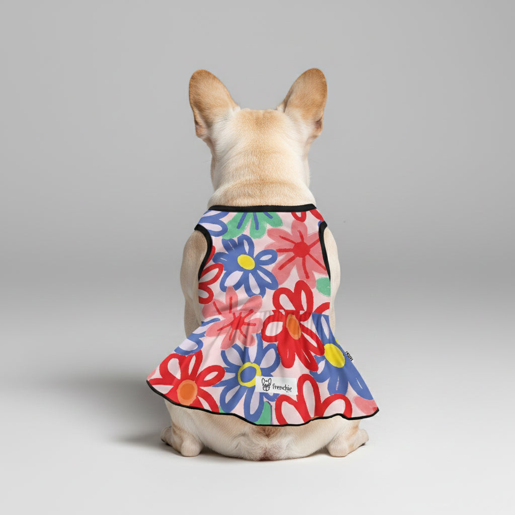 Alice French Bulldog Cute Dress for Brachycephalic Dogs-fadou