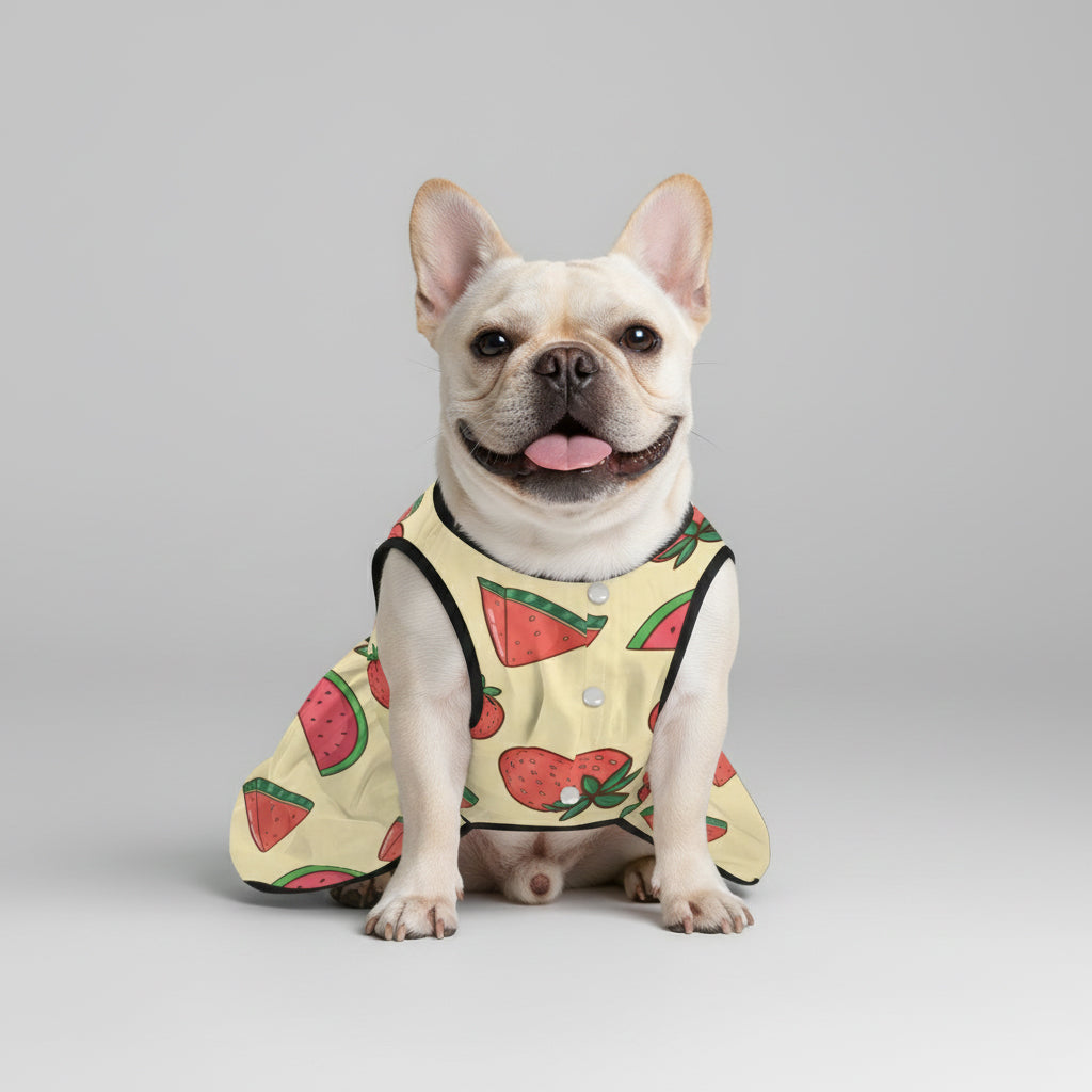 Willow French Bulldog Summer Dress for Training Sessions-fadou