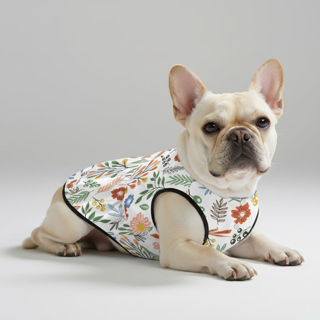 Gianna French Bulldog Summer Dress for Brachycephalic Dogs-fadou