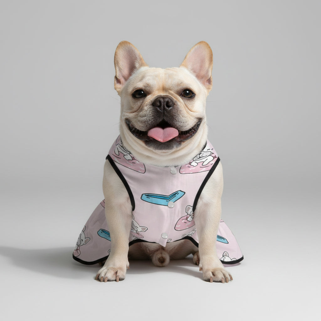 Chloe - French Bulldog Dresses for Females for Travel Comfort-fadou