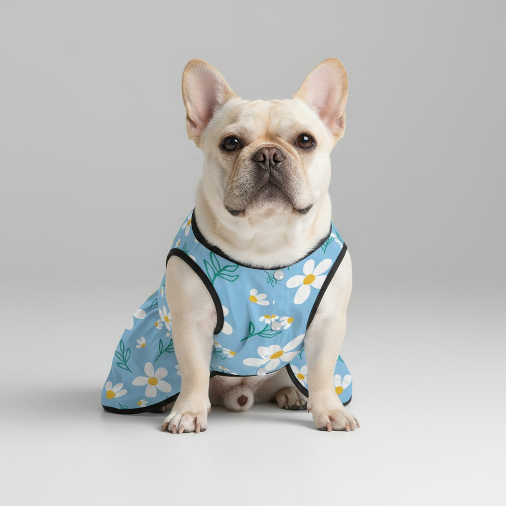 Kennedy French Bulldog Summer Dress for Training Sessions-fadou