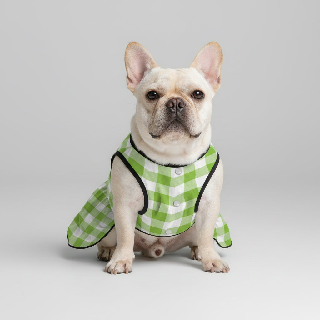 Lona French Bulldog Summer Dress for Brachycephalic Dogs-fadou