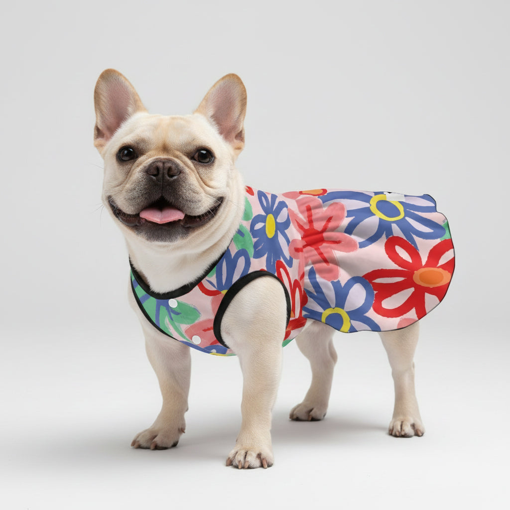 Alice French Bulldog Cute Dress for Brachycephalic Dogs-fadou