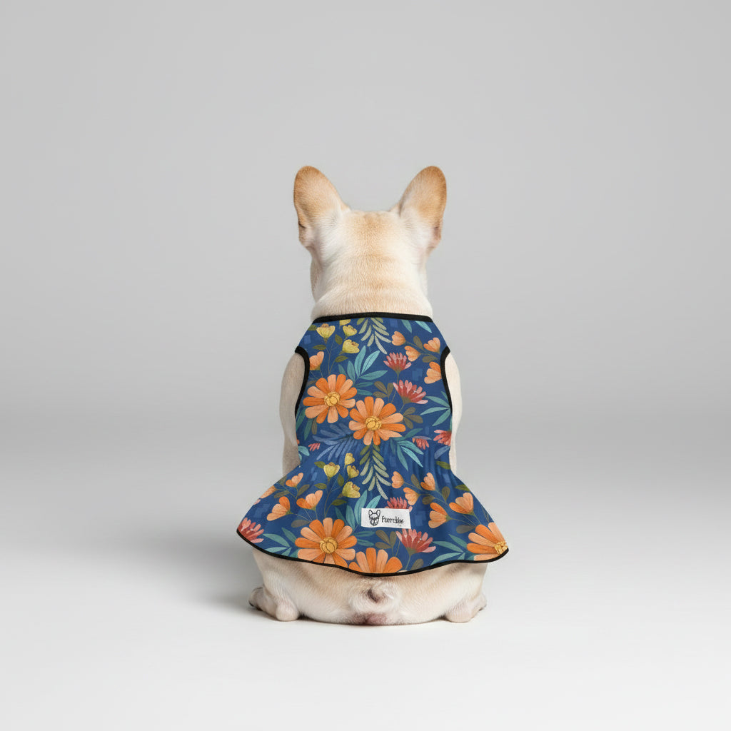 Audrey French Bulldog Dog Outfit for Brachycephalic Dogs-fadou