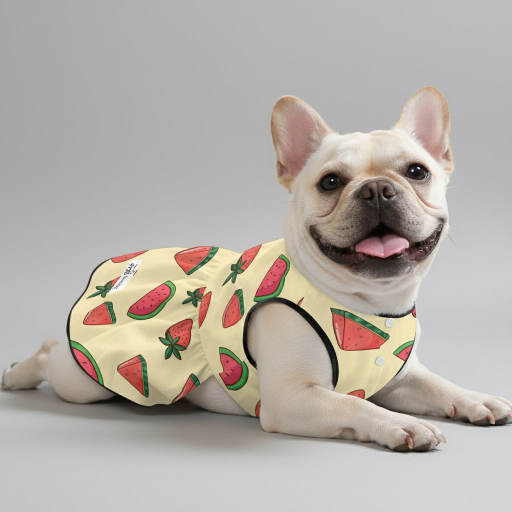 Willow French Bulldog Summer Dress for Training Sessions-fadou