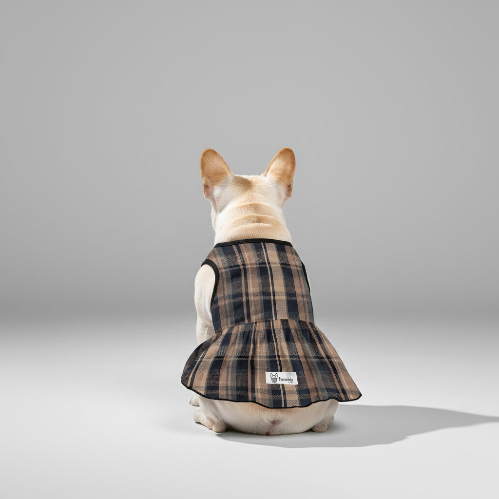 Ava - French Bulldog Dresses for Females for Travel Comfort-fadou