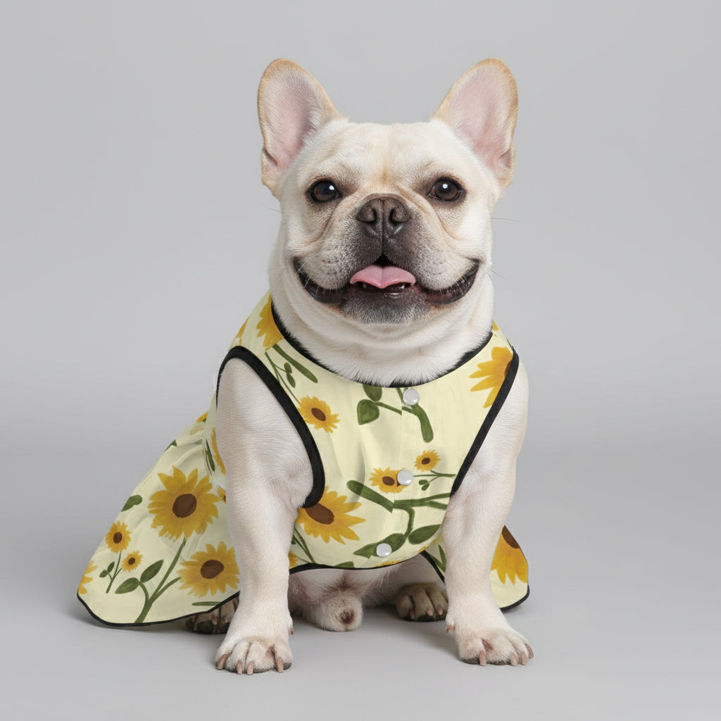 Aurora French Bulldog Cute Dress for Brachycephalic Dogs-fadou
