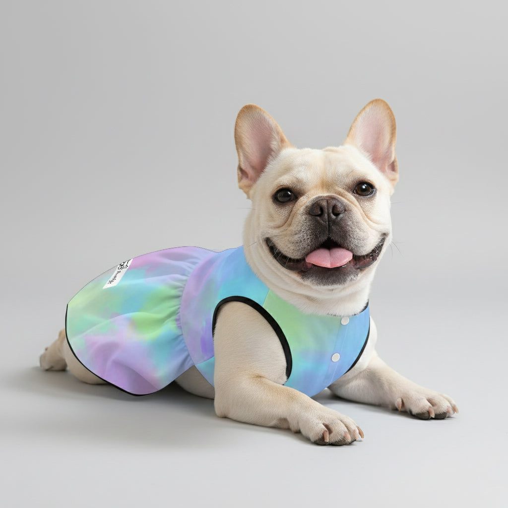 Ellie French Bulldog Summer Dress for Brachycephalic Dogs-fadou