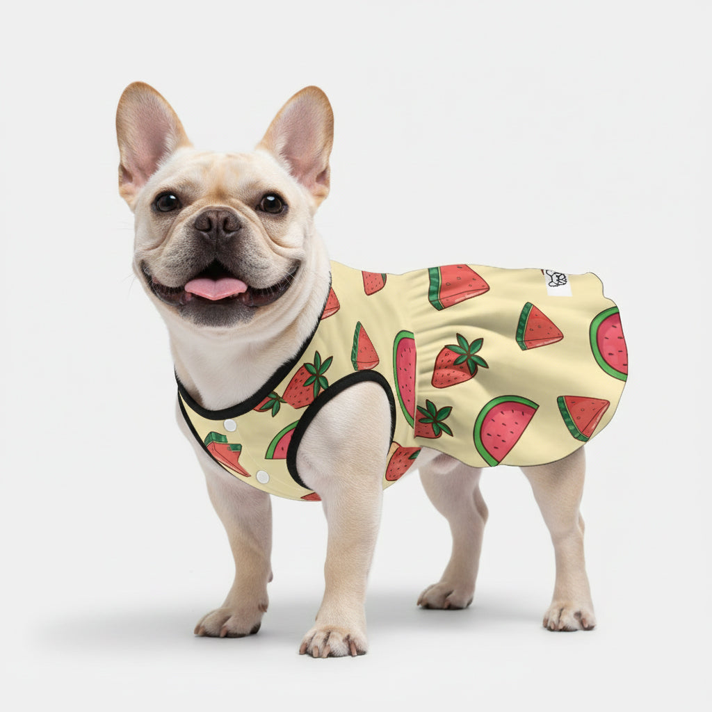 Willow French Bulldog Summer Dress for Training Sessions-fadou