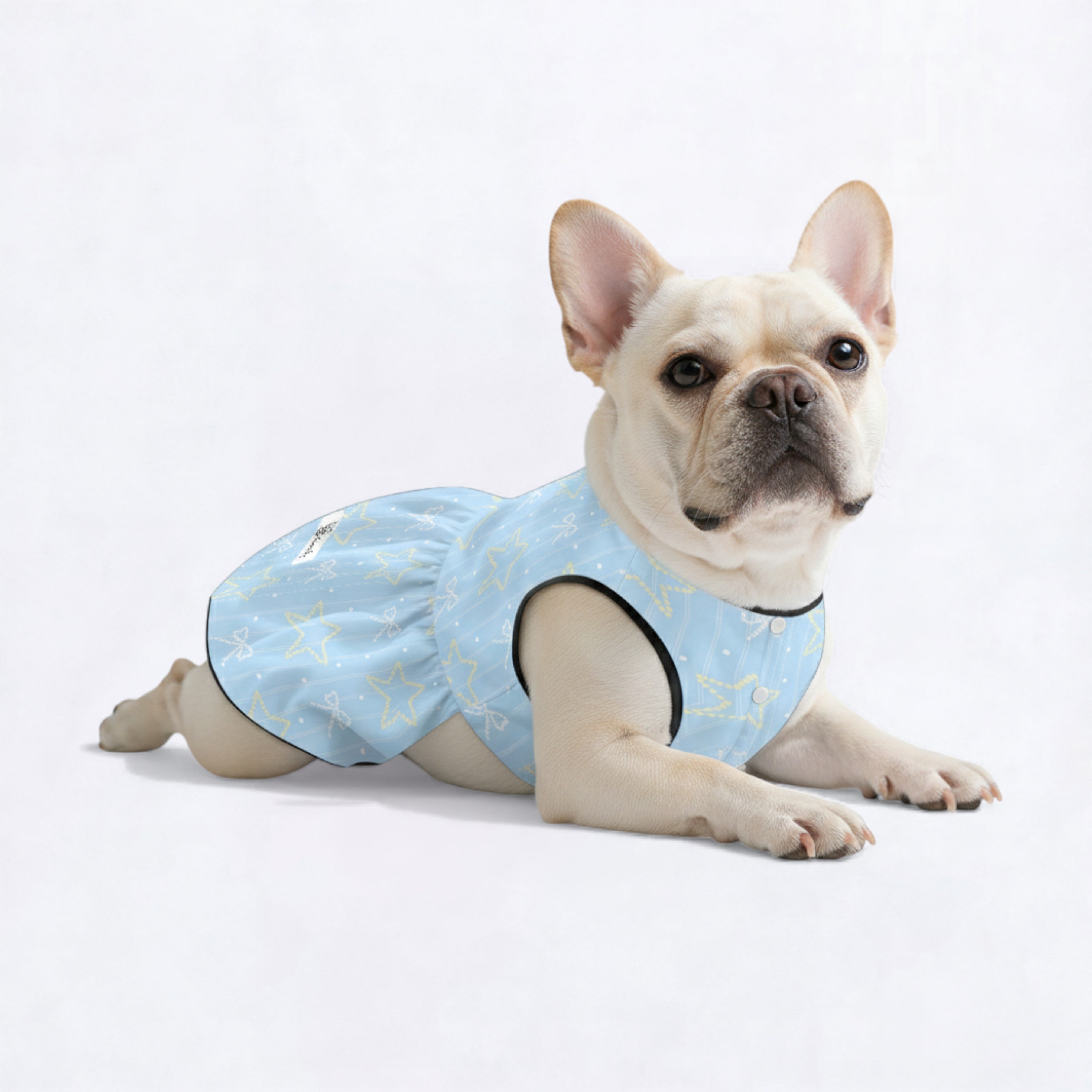 Princess French Bulldog Cute Dress for Brachycephalic Dogs-fadou