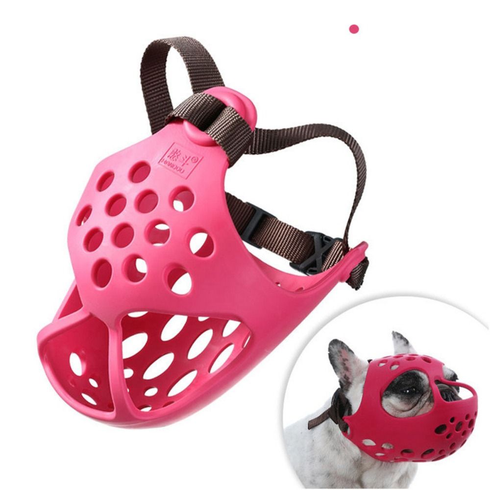 Frenchie Breathable Safety Muzzle for Brachycephalic Dogs-fadou