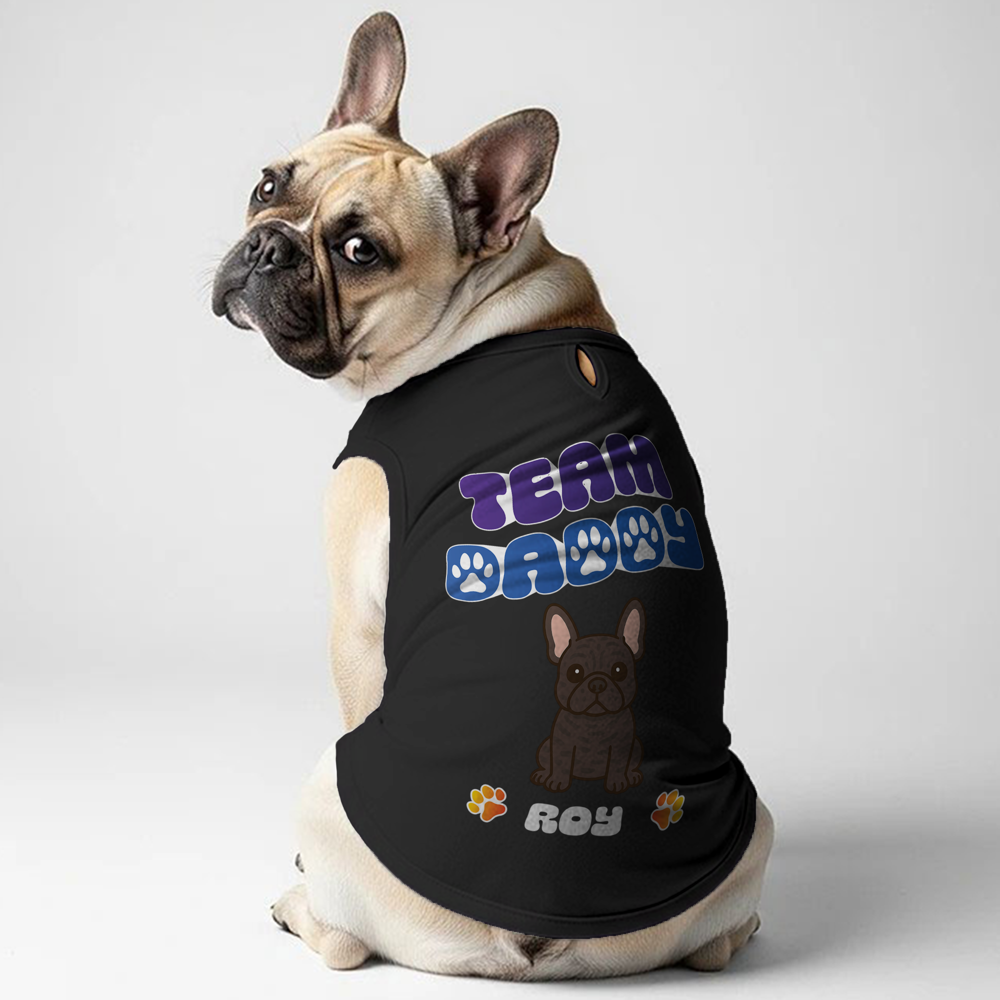 French Bulldog Personalized Dog Lover Tee for Dog Park Days-fadou