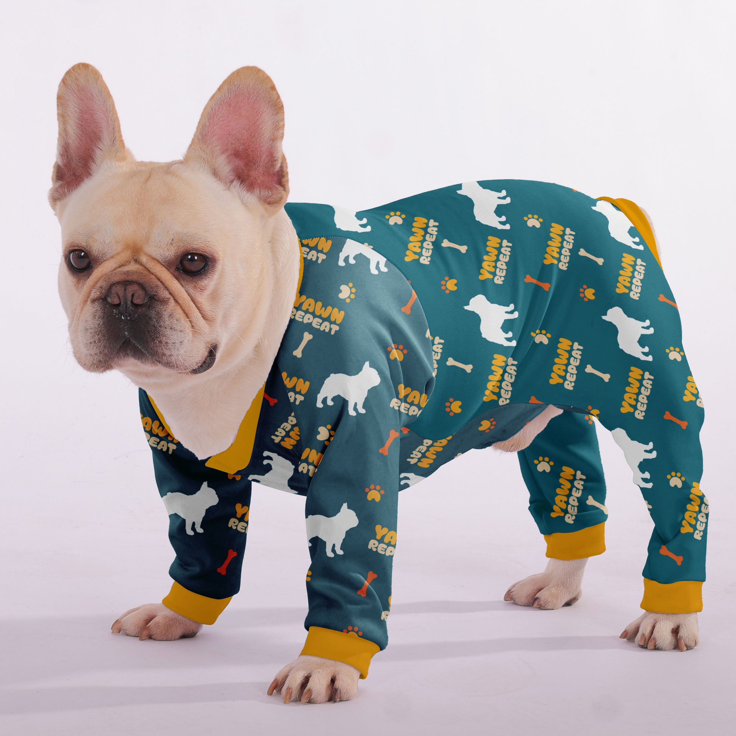 Shadow French Bulldog Dog Accessory for Outdoor Adventures-fadou