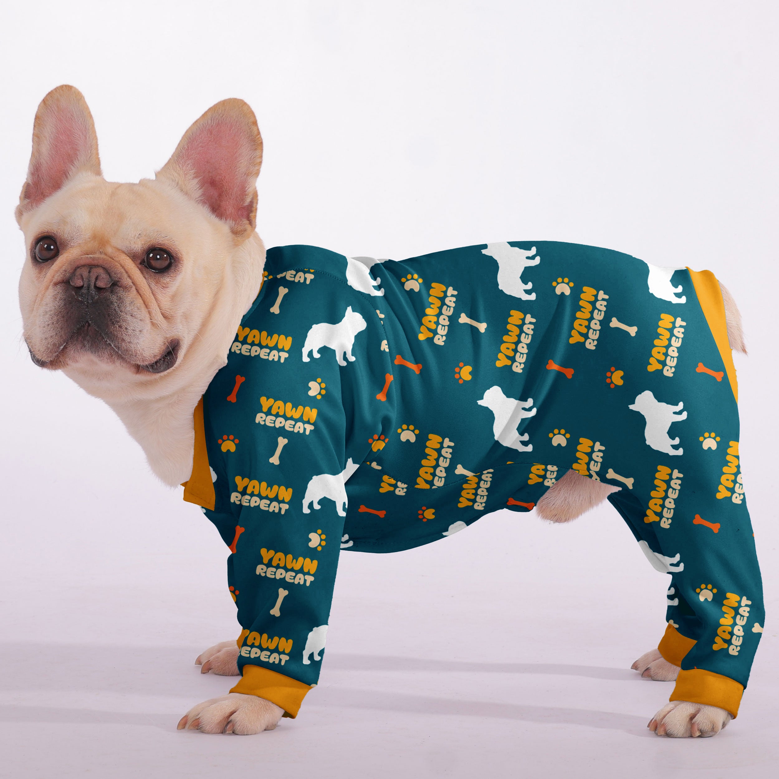 Shadow French Bulldog Dog Accessory for Outdoor Adventures-fadou