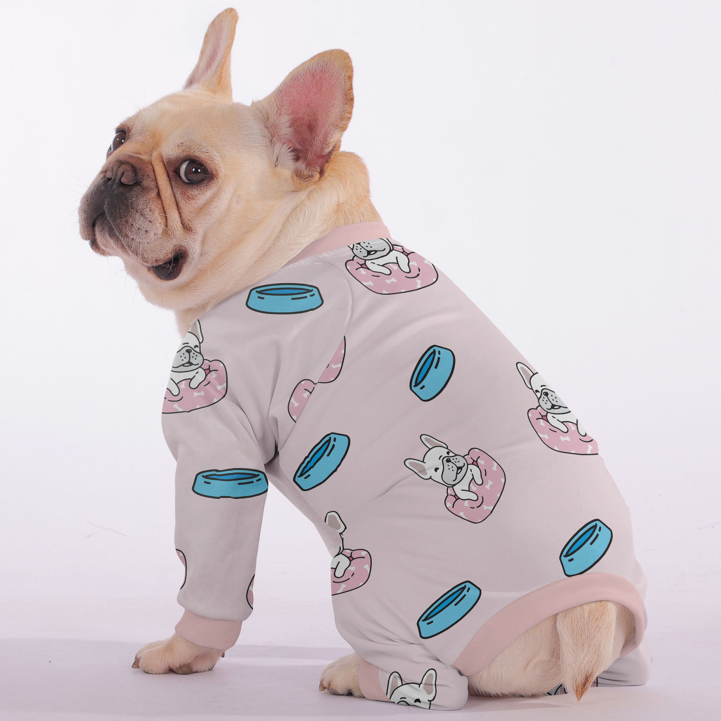 Biscuit French Bulldog Dog Item for Brachycephalic Dogs-fadou