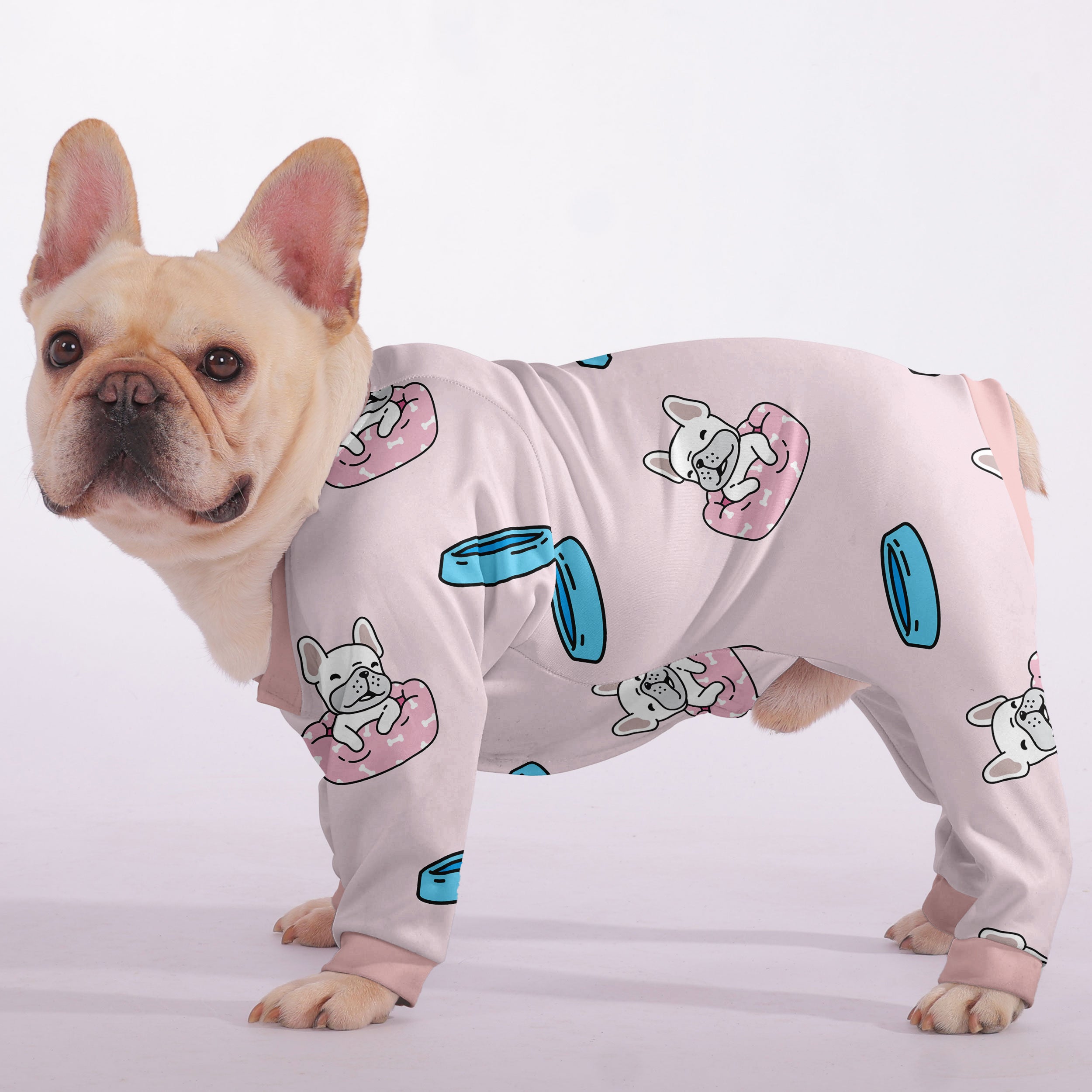 Biscuit French Bulldog Dog Item for Brachycephalic Dogs-fadou