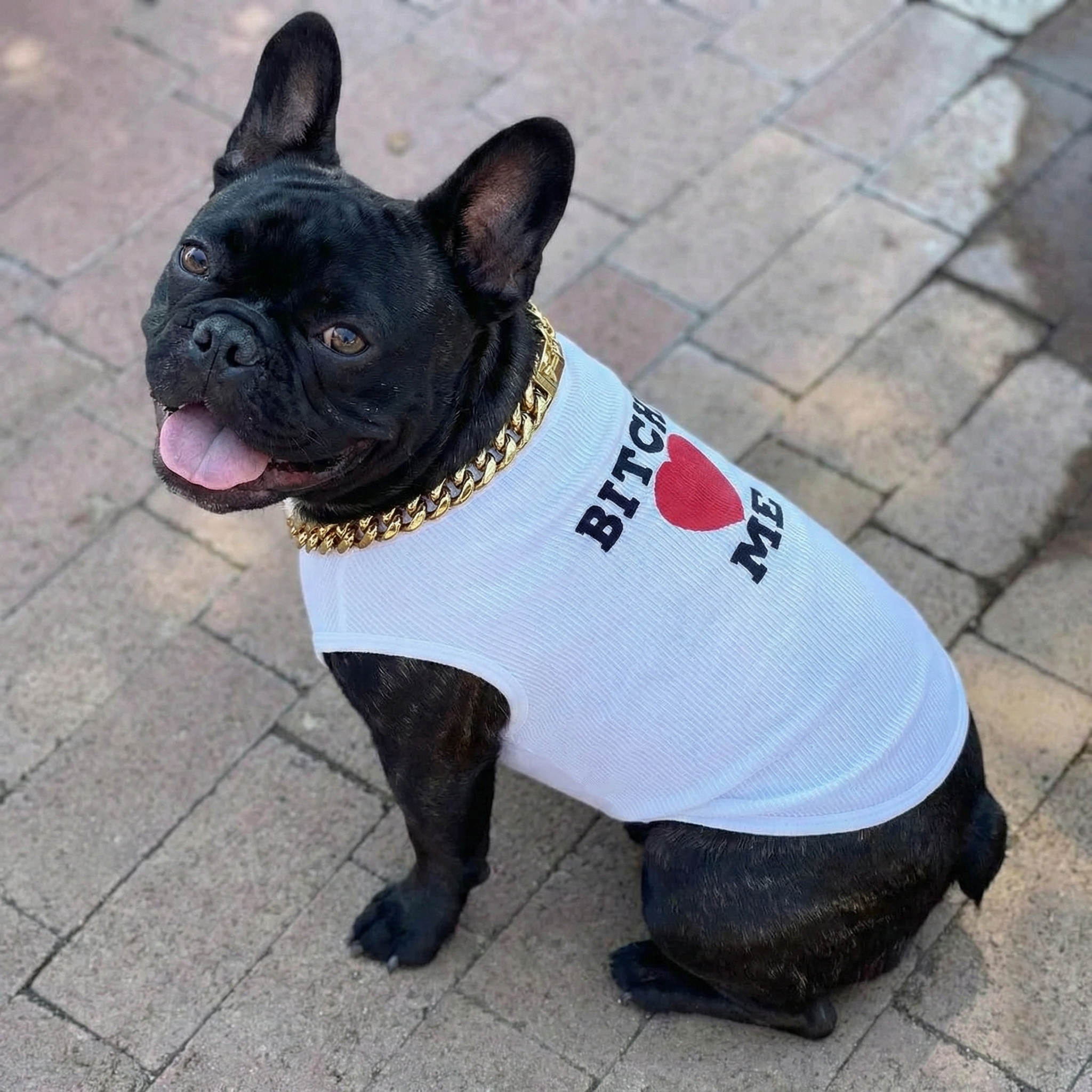 French Bulldog Summer Cotton T-Shirt for Bulldog Owners-fadou