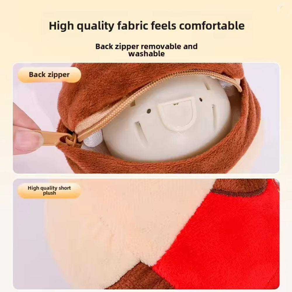 French Bulldog Plush Interactive Toy for Short-Nosed Dogs-fadou