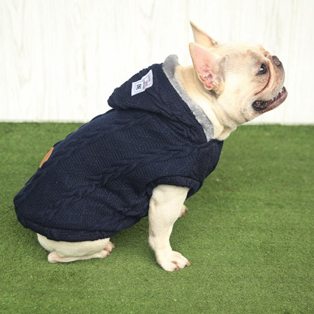 French Bulldog Warm Knitwear for Brachycephalic Dogs Gifts-fadou