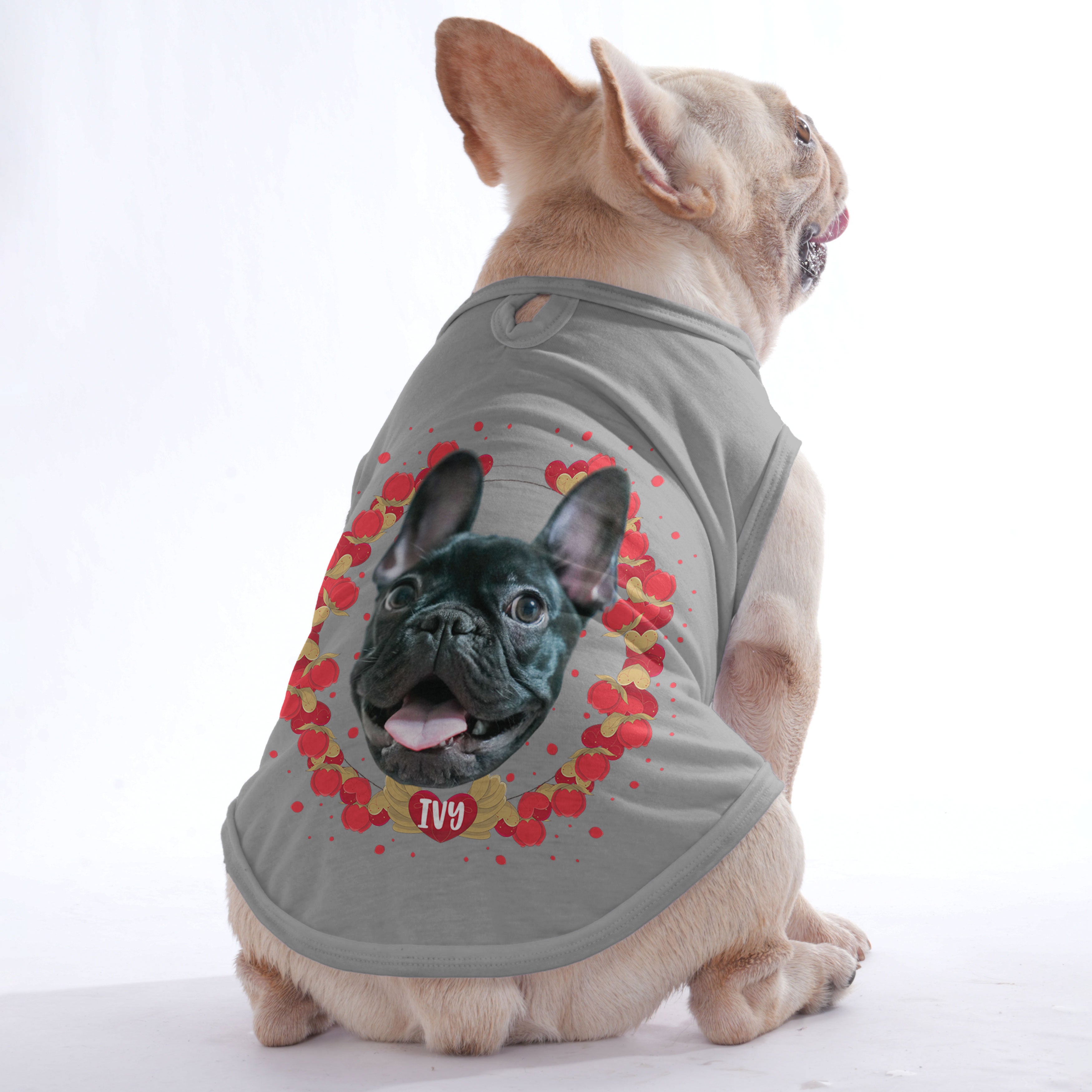 Frenchie Personalized Graphic Tee for Frenchie Enthusiasts-fadou