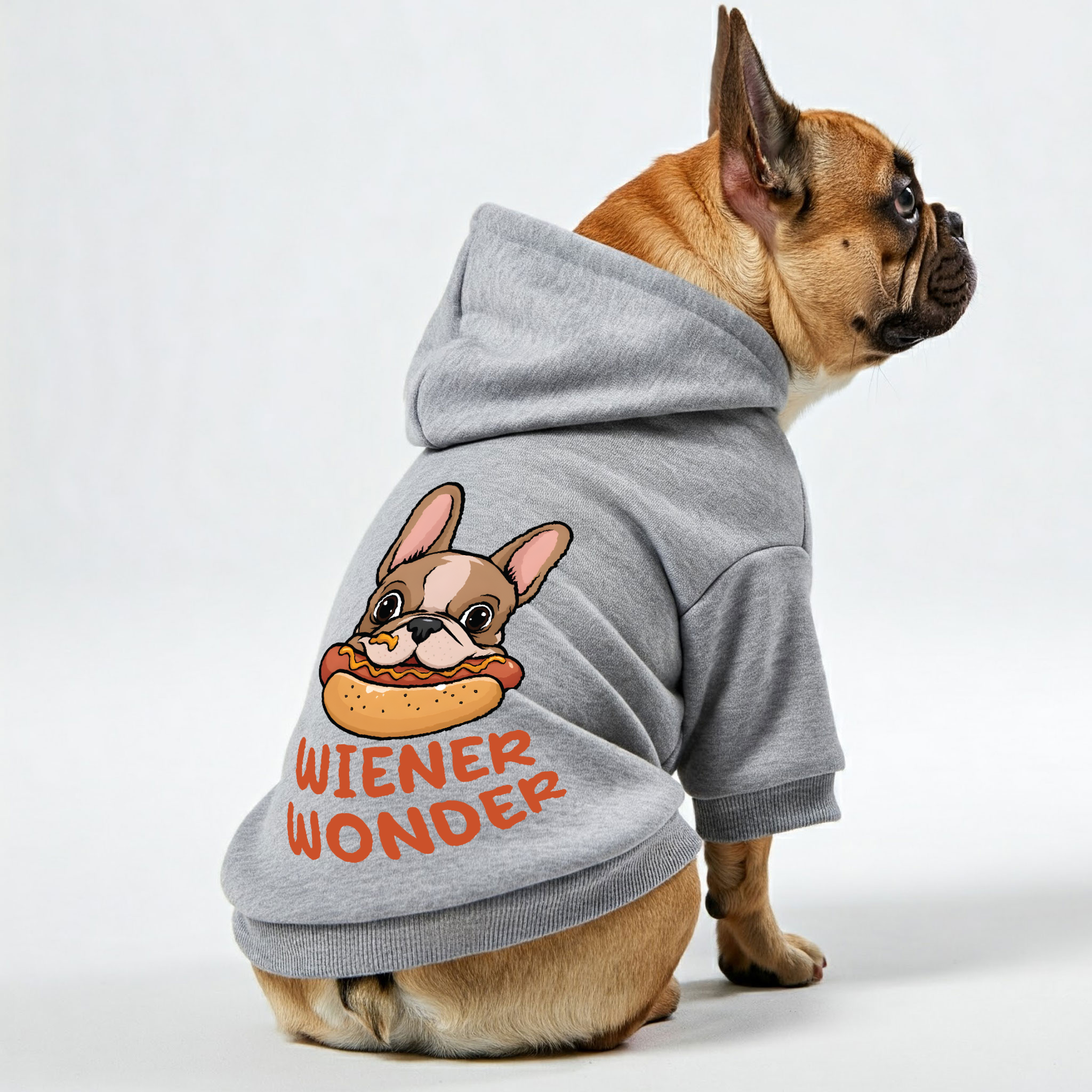 Winer French Bulldog Pet Sweatshirt for French Bulldogs-fadou