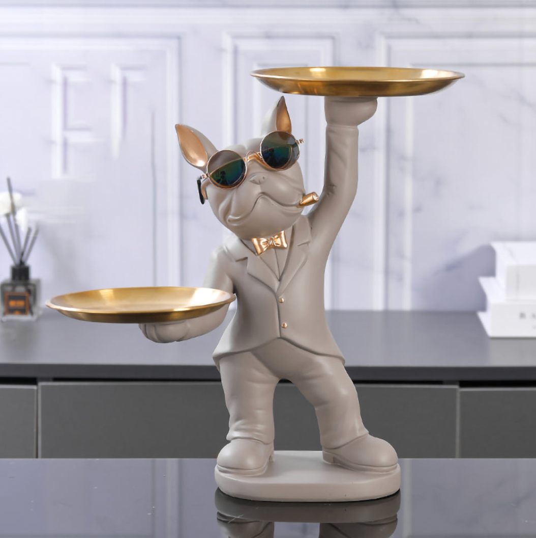 French Bulldog Sculpture - a Charming Interior for French Bulldogs-fadou