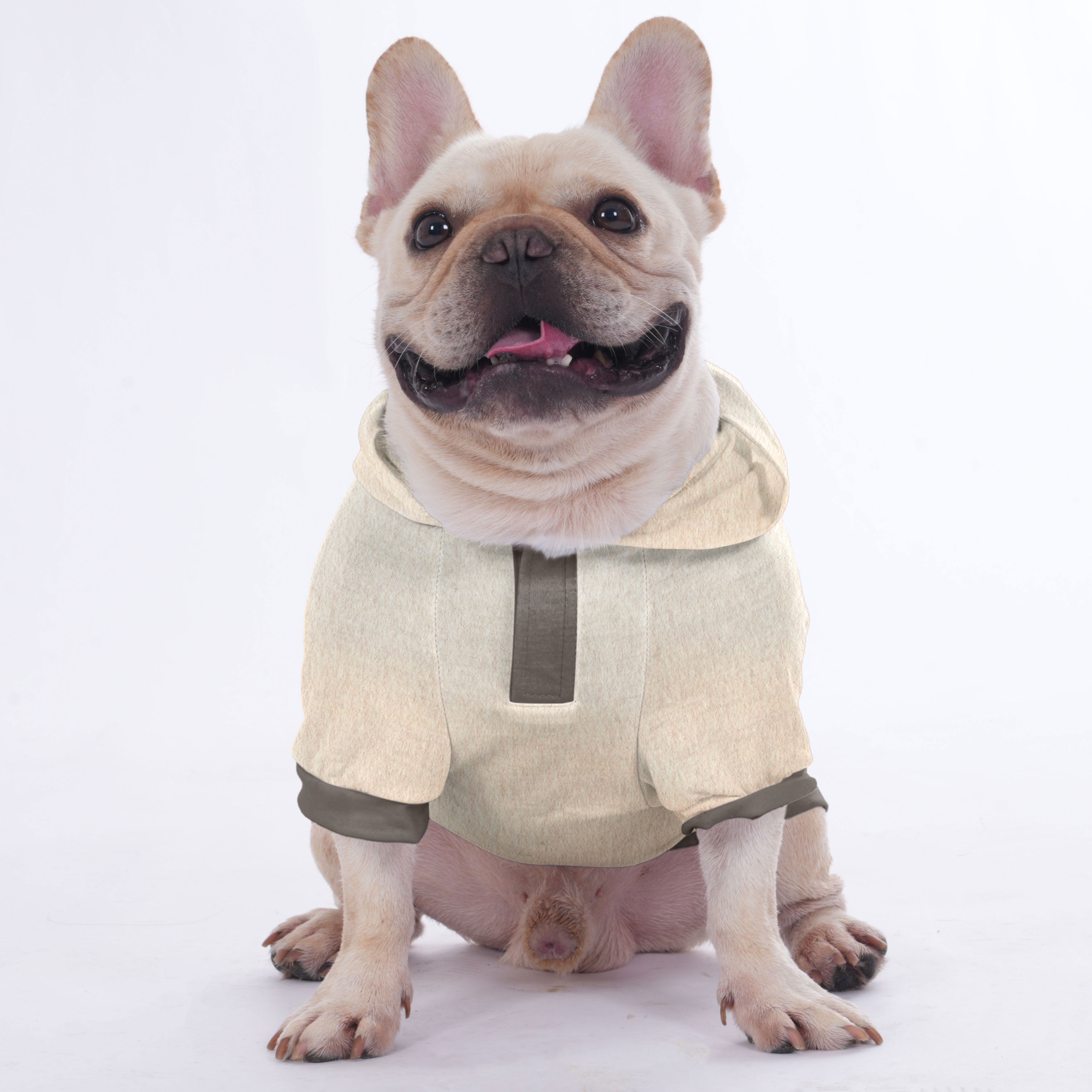 Keep French Bulldog Pet Sweatshirt for Flat-Face Breeds-fadou