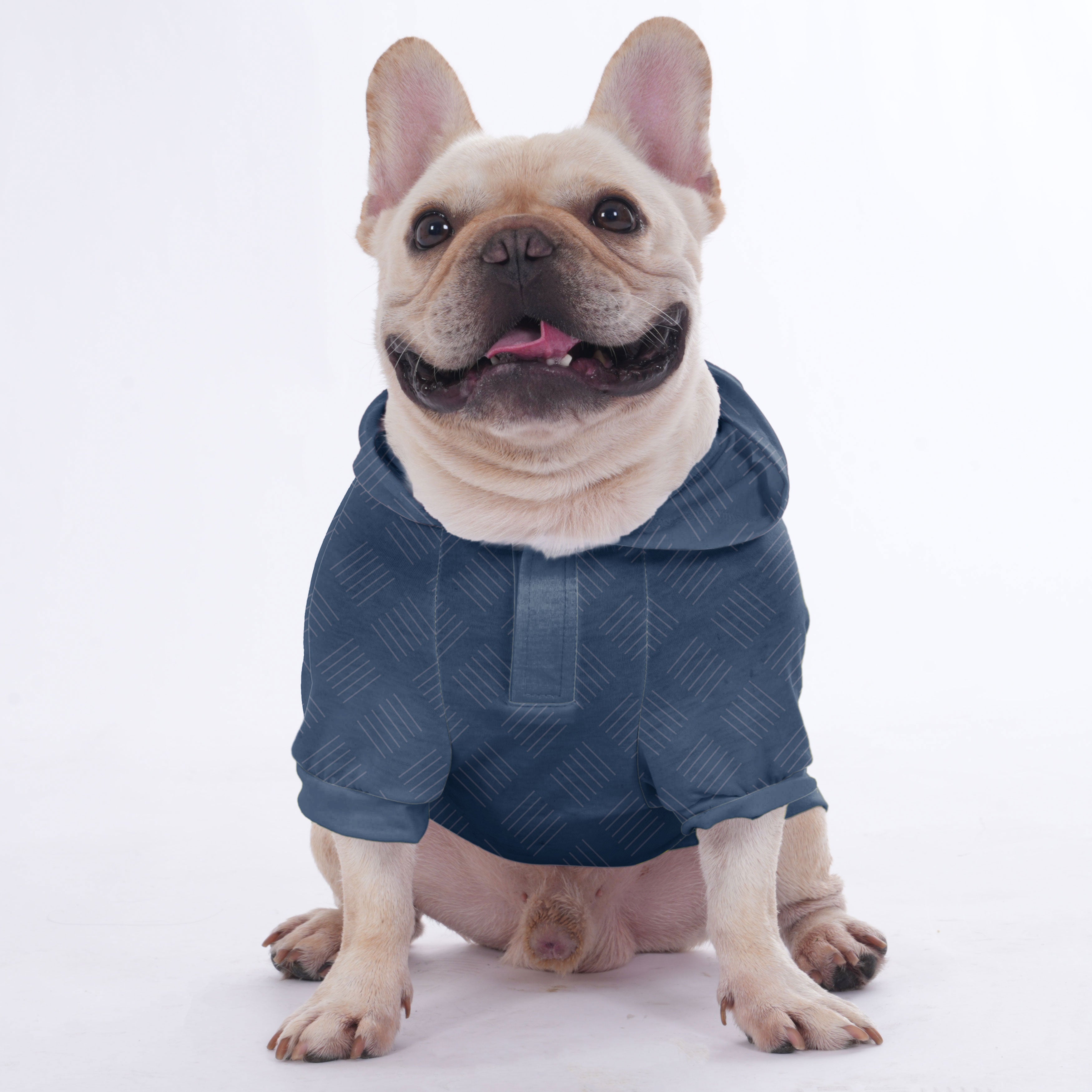 Trouble French Bulldog Cotton Sweatshirt for Dog Lovers-fadou