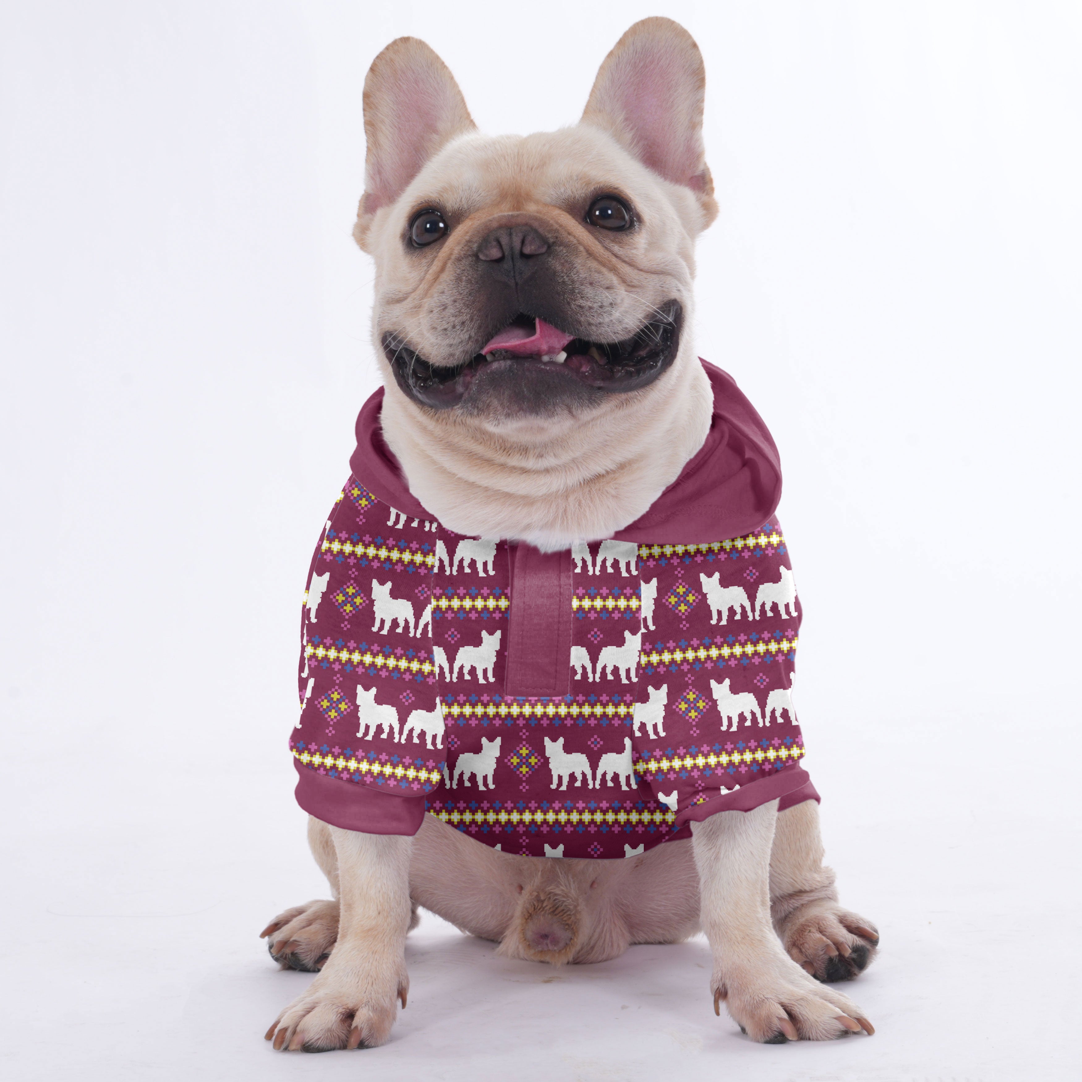 Zelda French Bulldog Pet Sweatshirt for Flat-Face Breeds-fadou