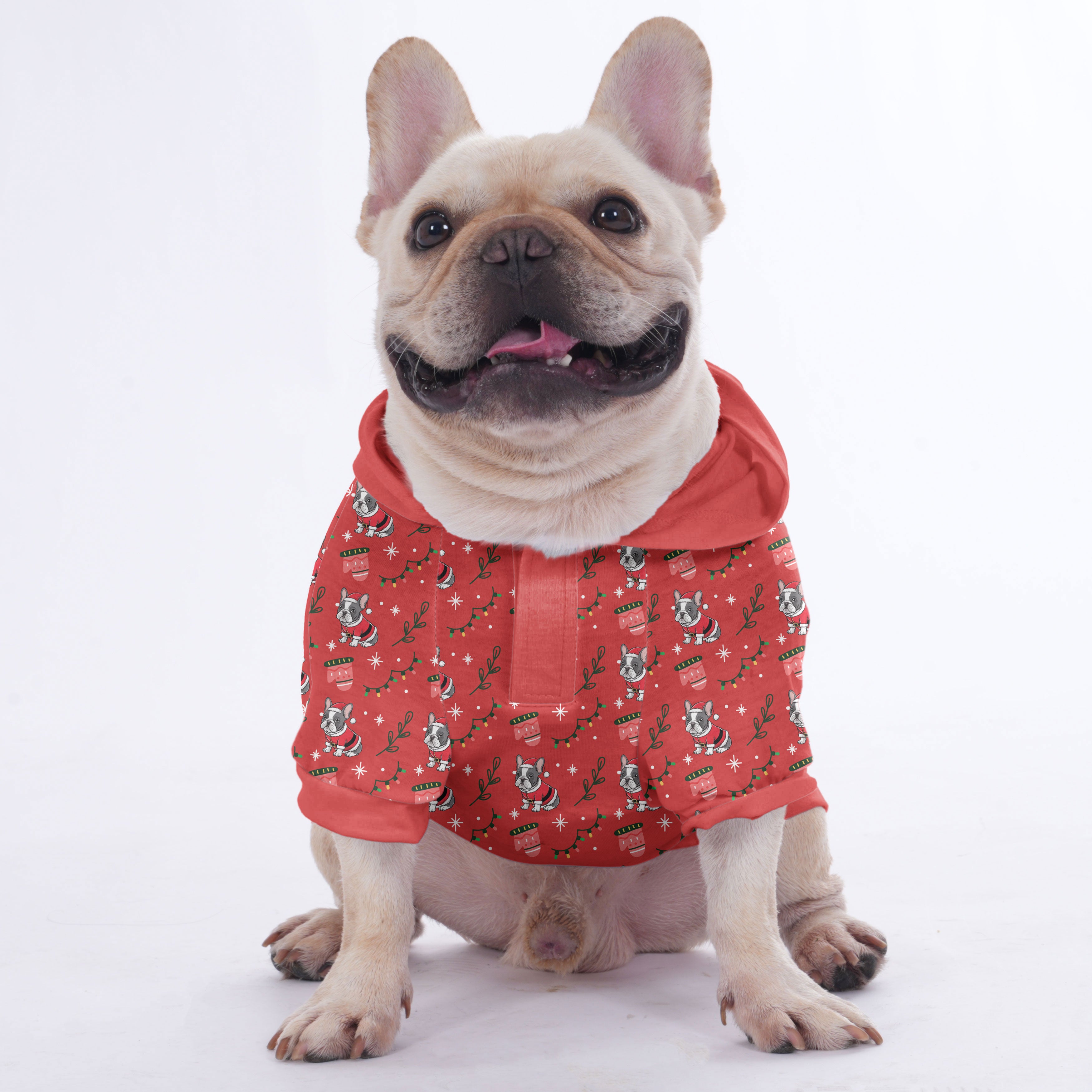 Tinman French Bulldog Pet Sweatshirt for Travel Comfort-fadou