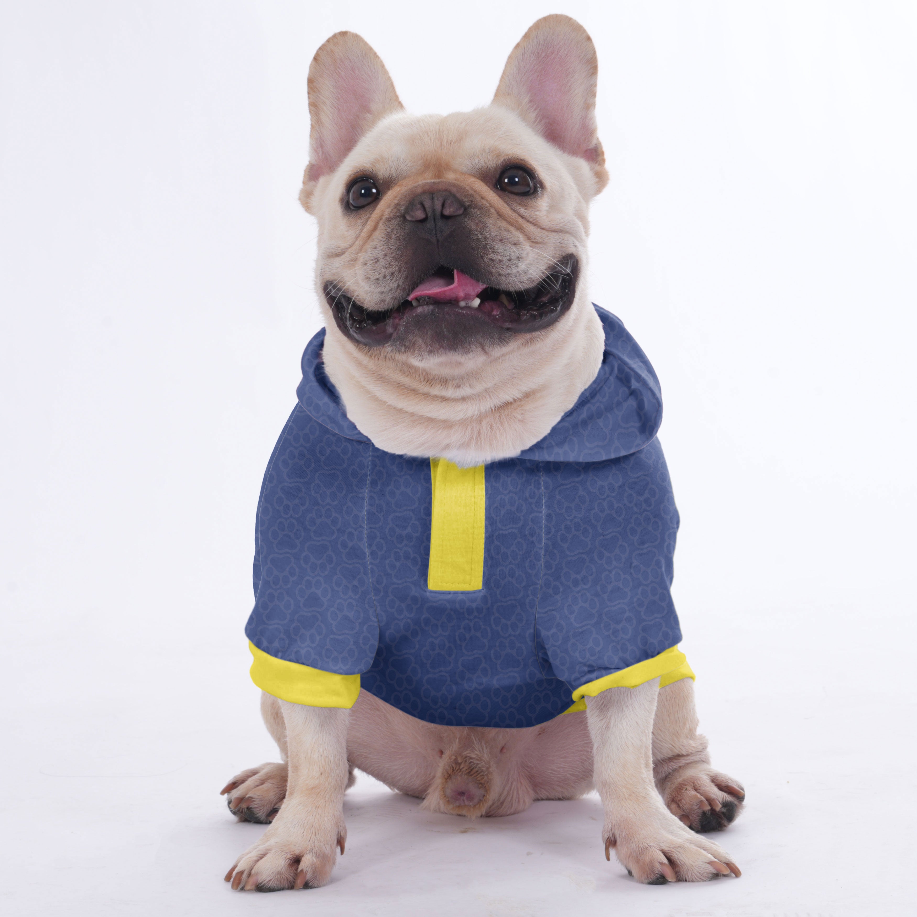 I French Bulldog Pet Sweatshirt for Brachycephalic Dogs-fadou