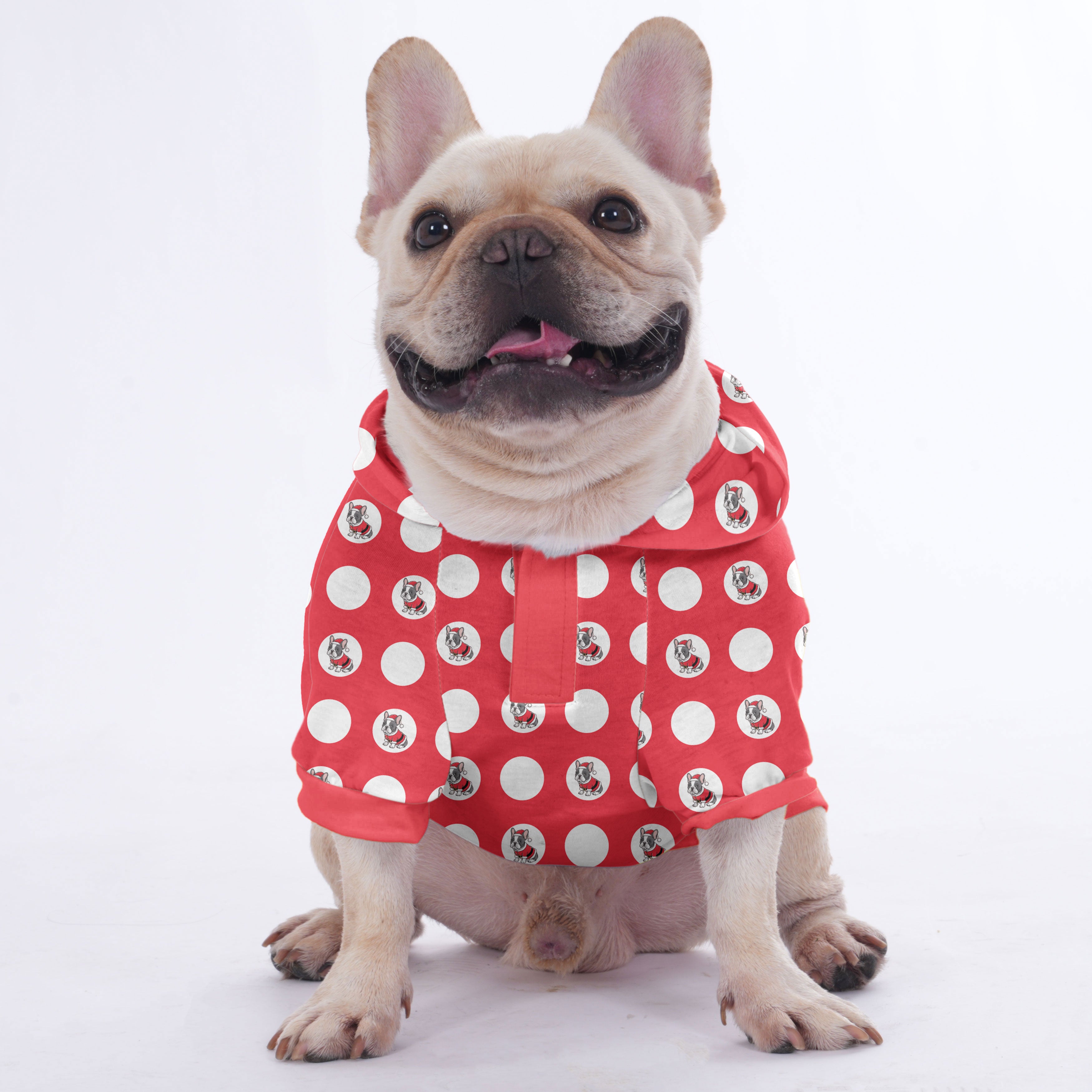 Quincy French Bulldog Cozy Hoodie for Brachycephalic Dogs-fadou