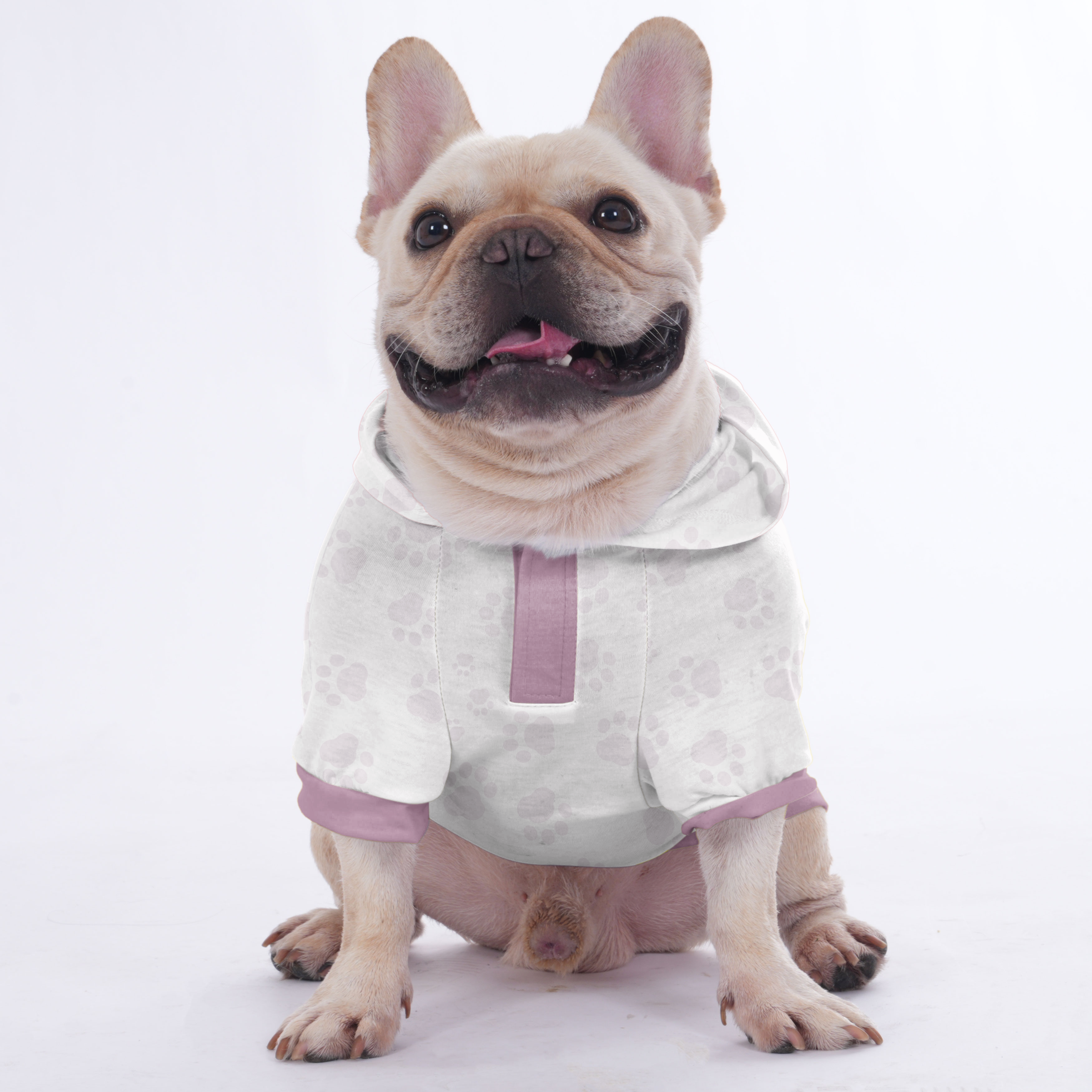 I Bark at Ugly People - Hoodies for French for French Bulldogs-fadou