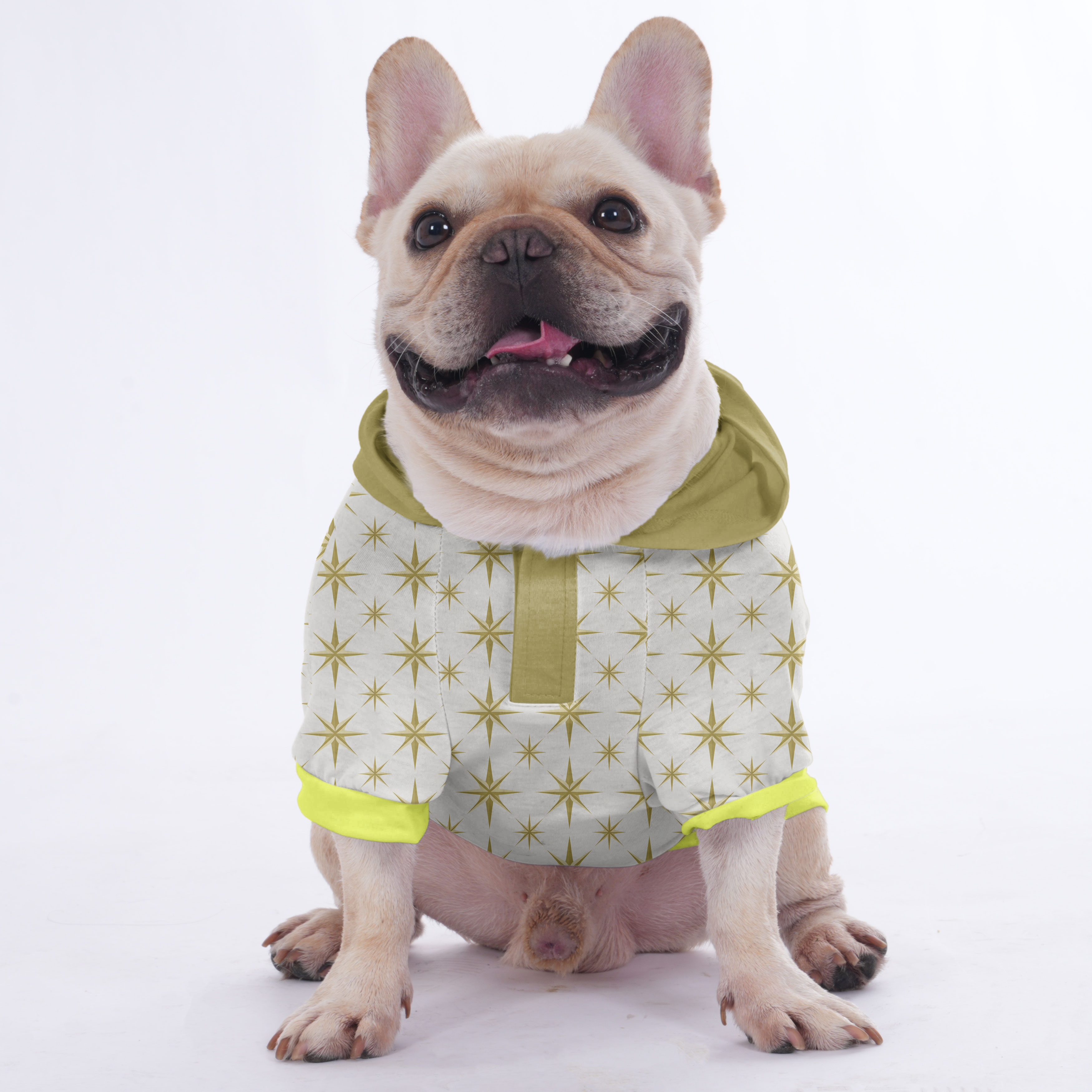 Tootsie French Bulldog Fleece Hoodie for Brachycephalic Dogs-fadou