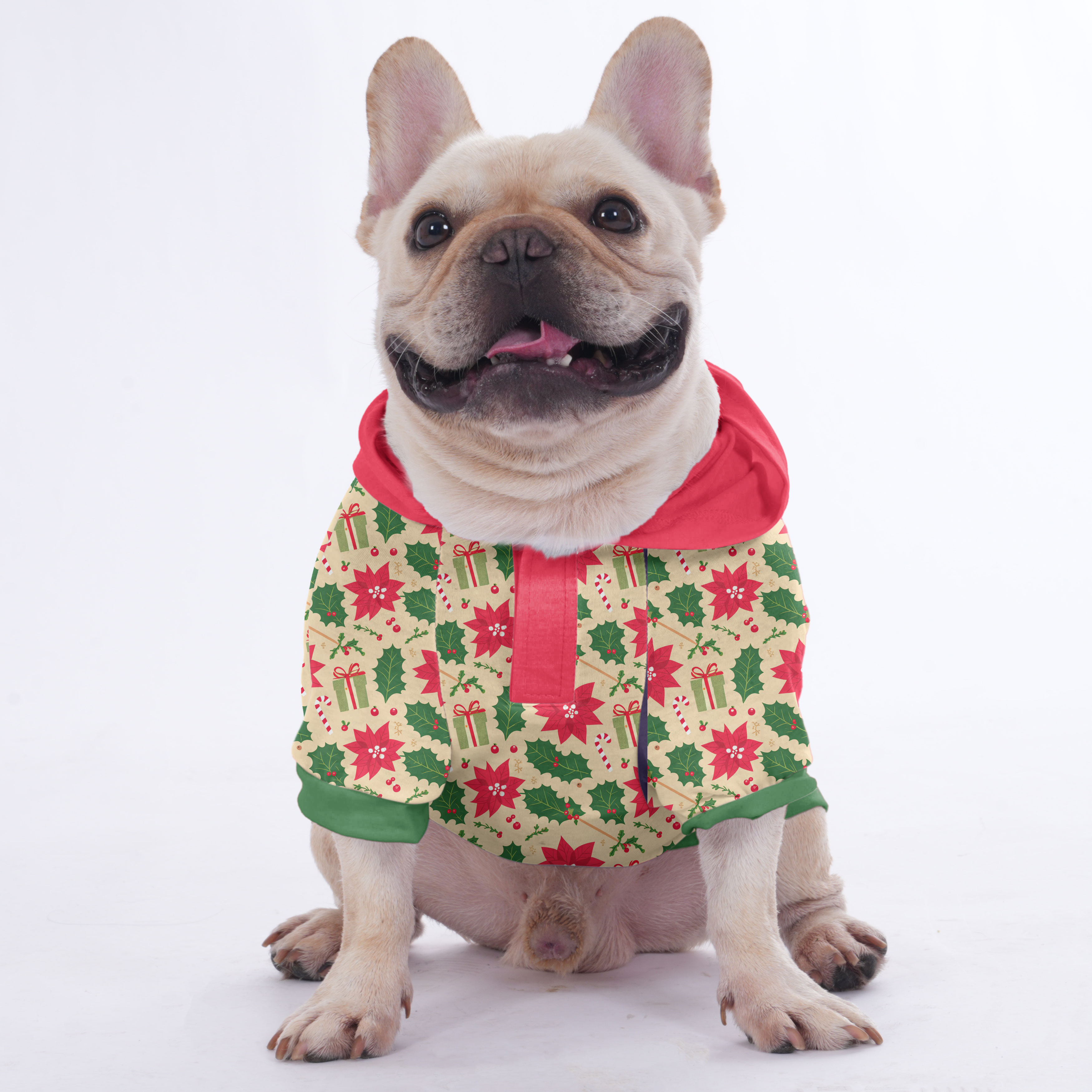 Suzzie French Bulldog Cozy Hoodie for Brachycephalic Dogs-fadou