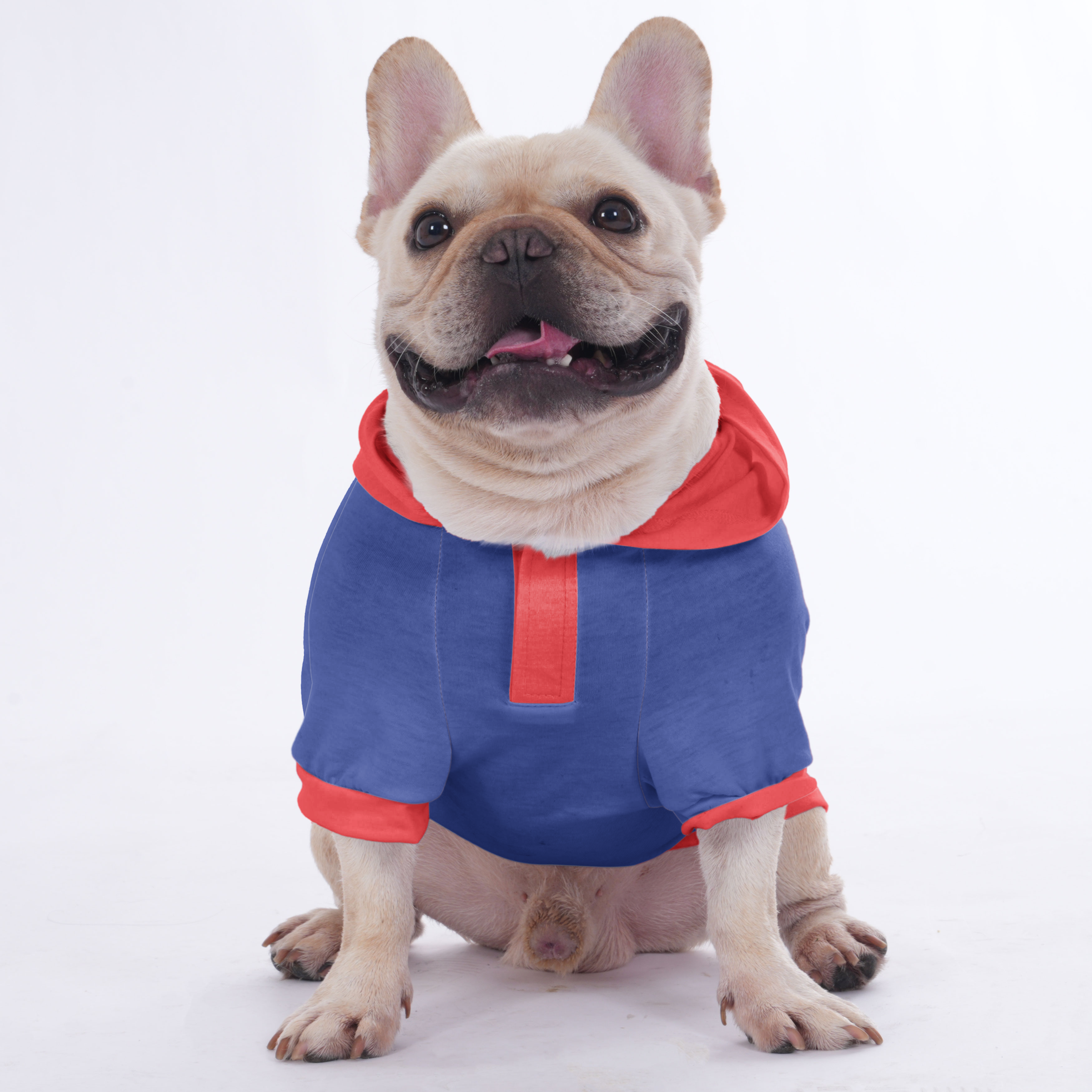 French Bulldog Custom Fleece Hoodie for Training Sessions-fadou
