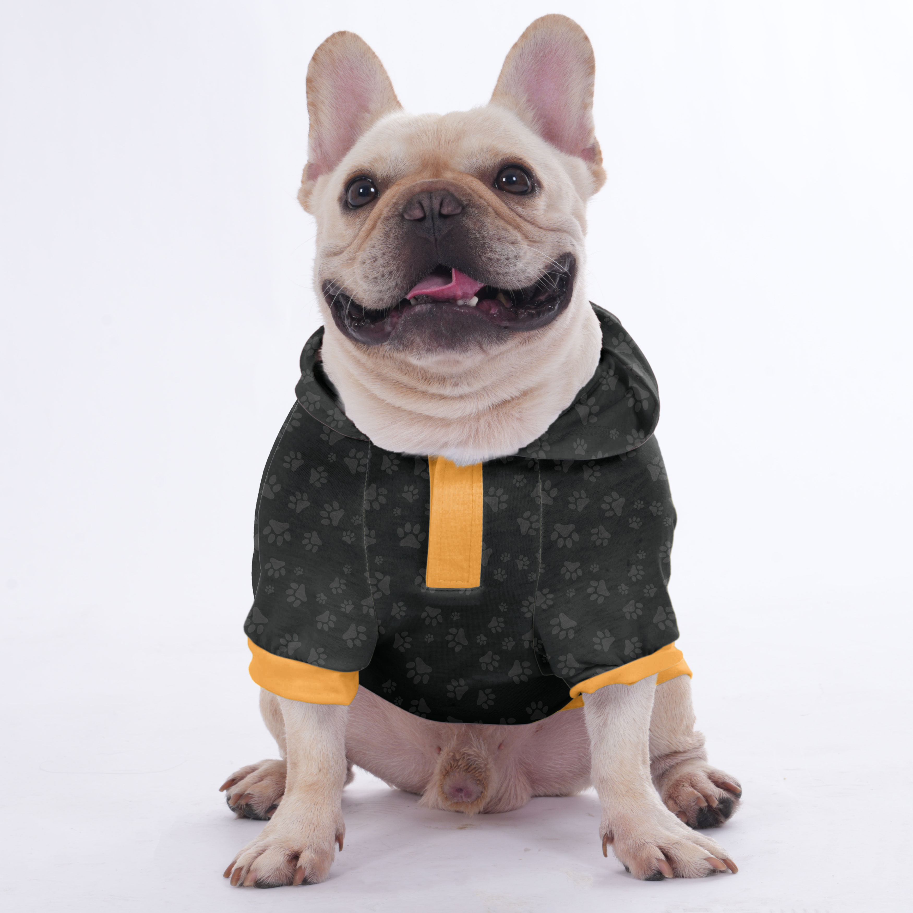 Patric French Bulldog Dog Hoodie for Outdoor Adventures-fadou