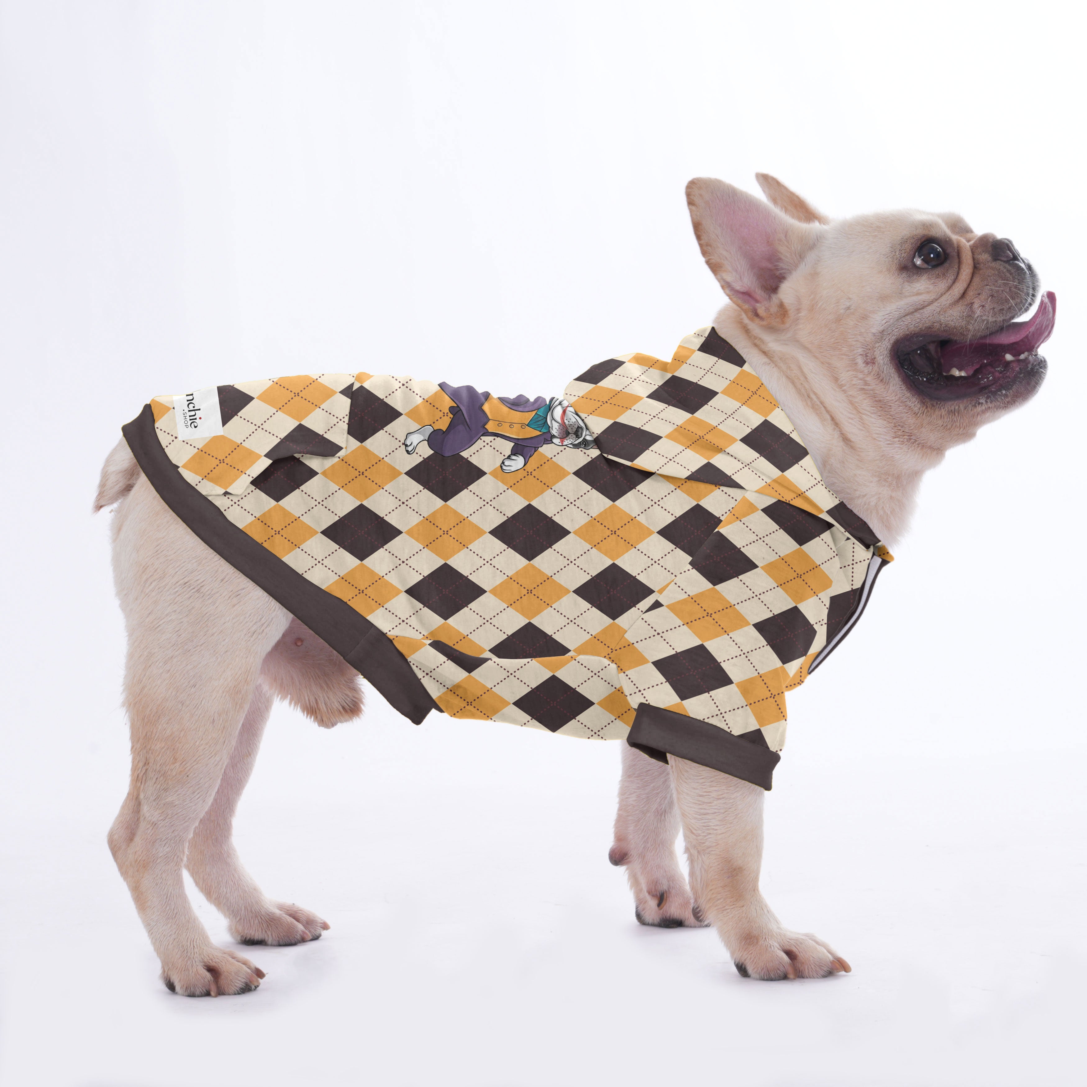 Neville French Bulldog Pet Sweatshirt for French Bulldogs-fadou