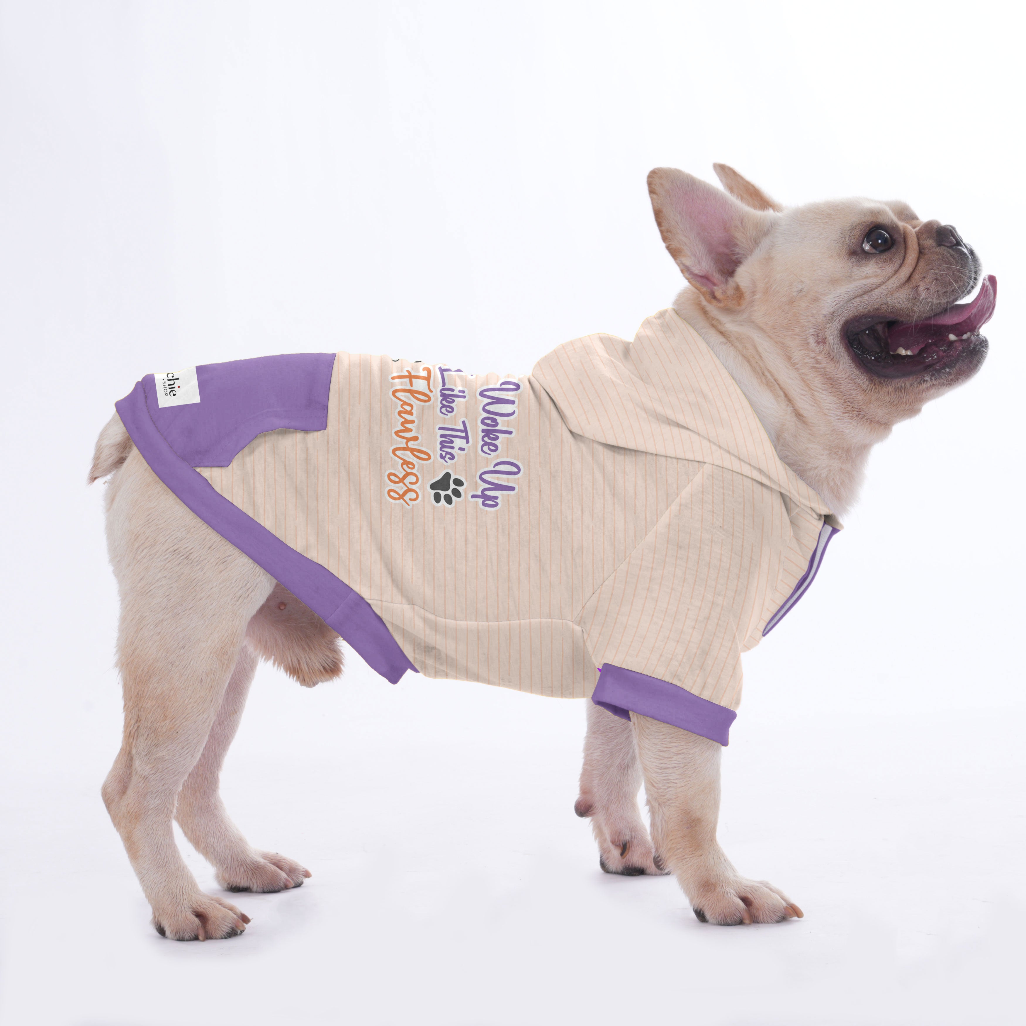 Florenz French Bulldog Cozy Hoodie for Flat-Face Breeds-fadou
