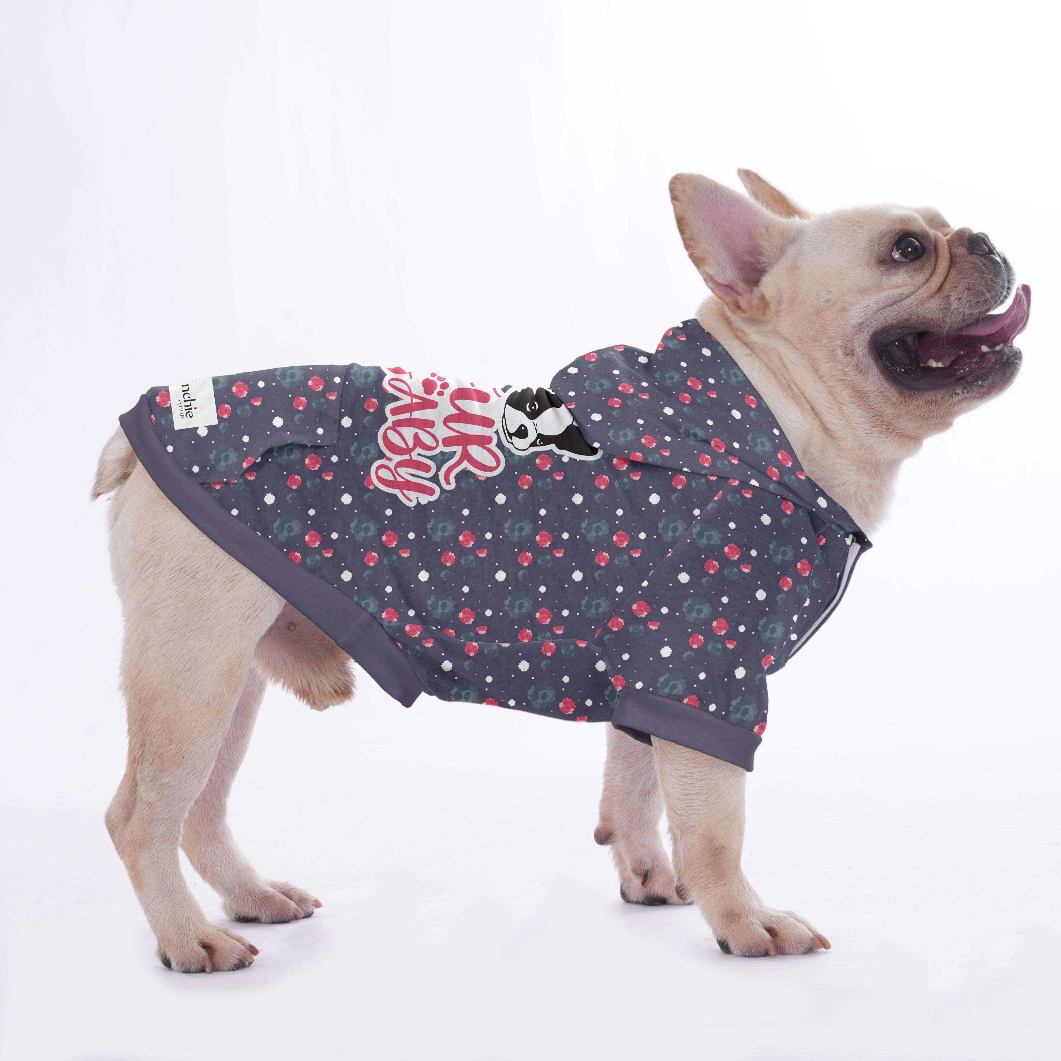 Fur French Bulldog Pet Sweatshirt for Training Sessions-fadou