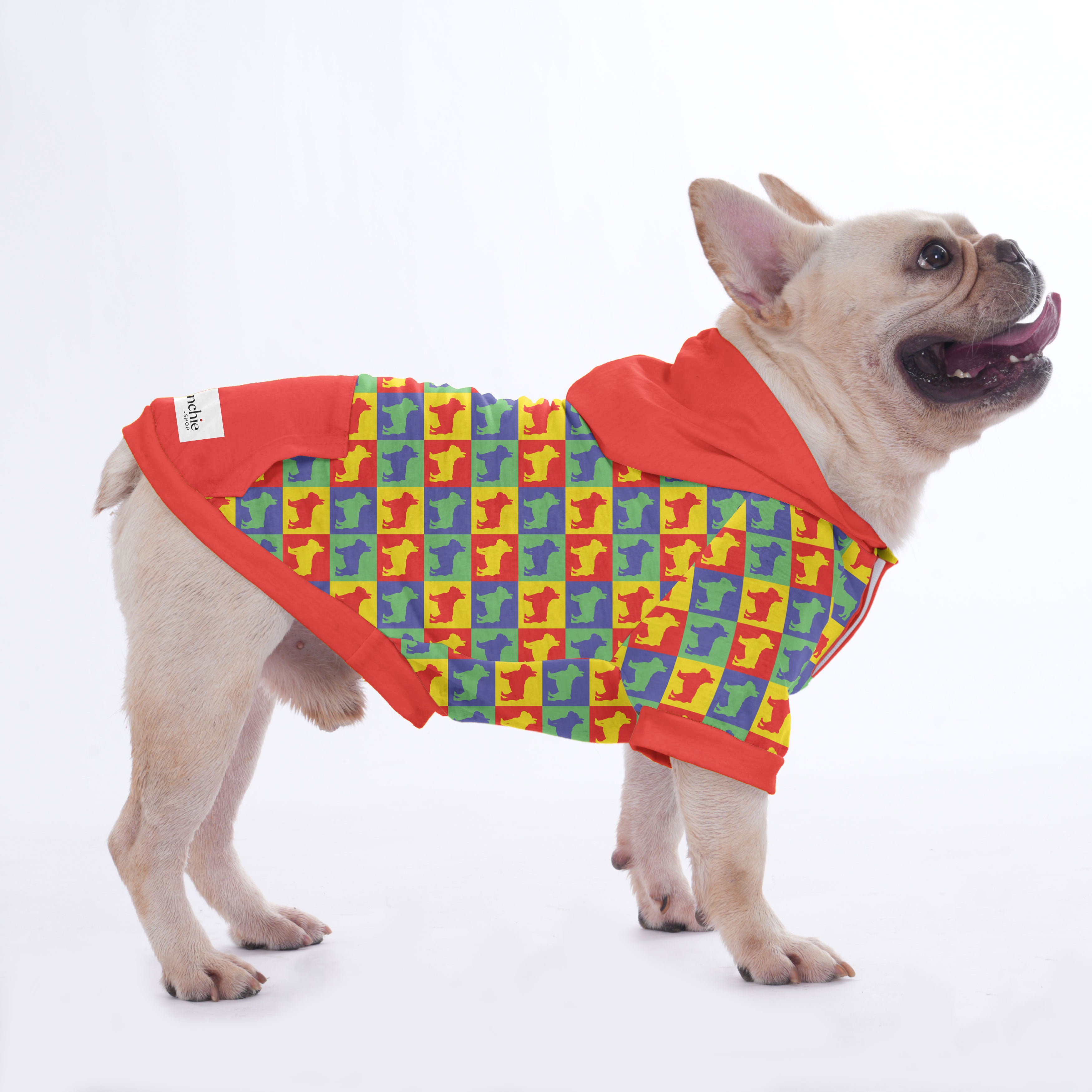 Sloth French Bulldog Cozy Hoodie for Outdoor Adventures-fadou