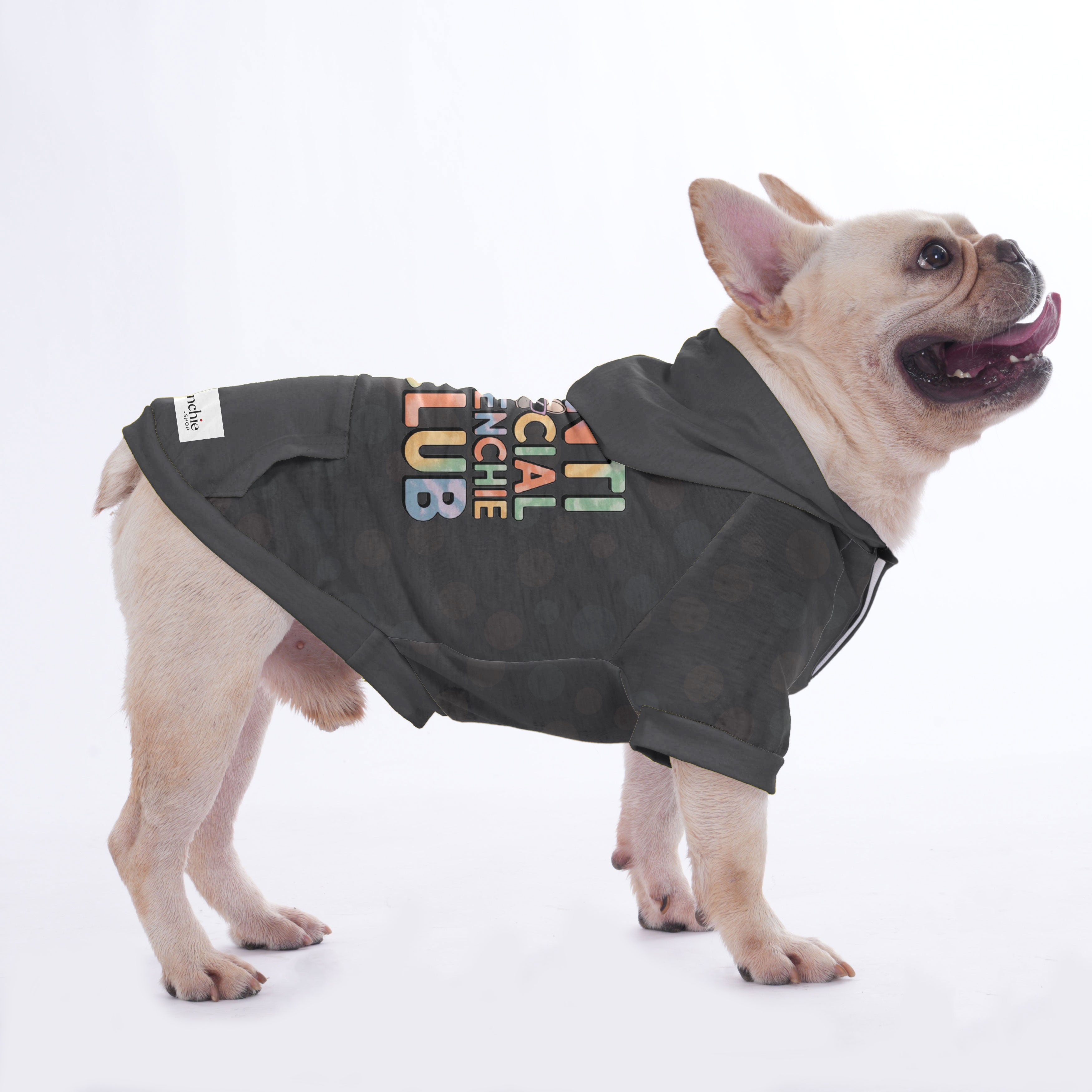 Anti French Bulldog Cozy Hoodie for Brachycephalic Dogs-fadou
