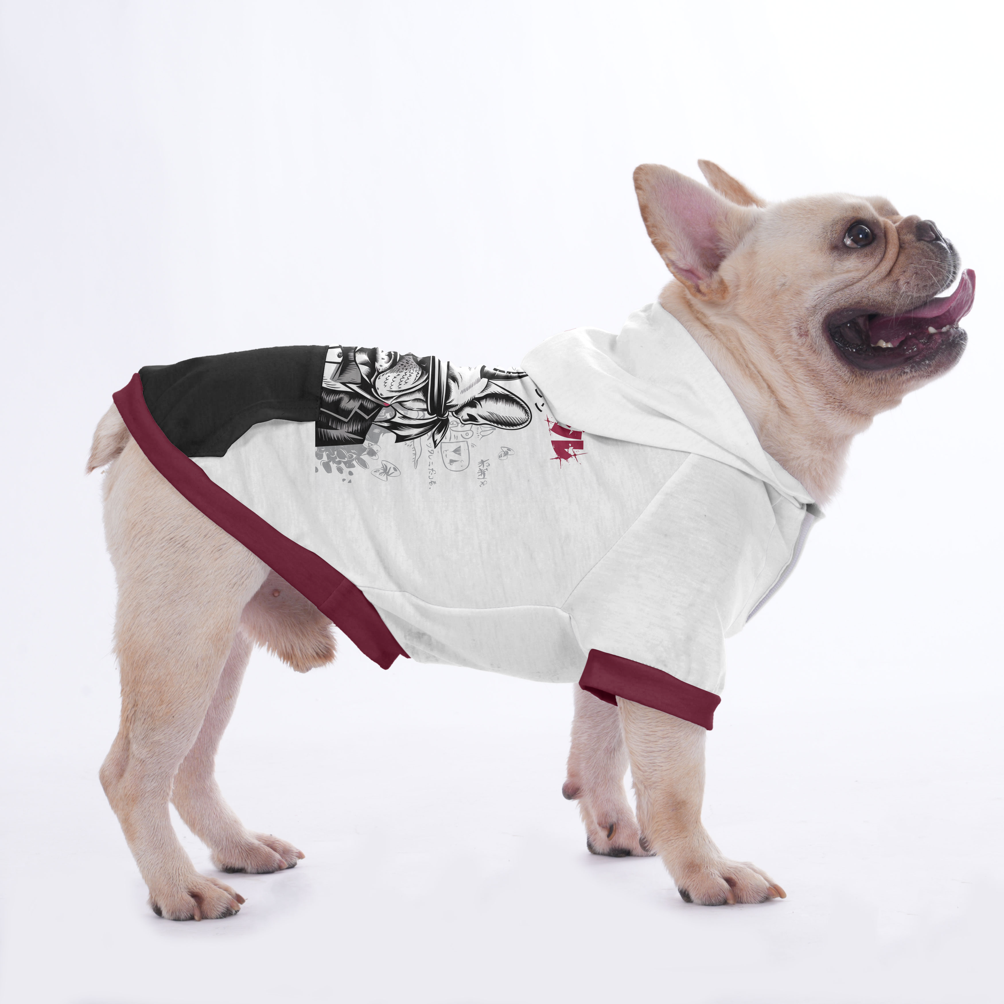Marley French Bulldog Pet Sweatshirt for Flat-Face Breeds-fadou