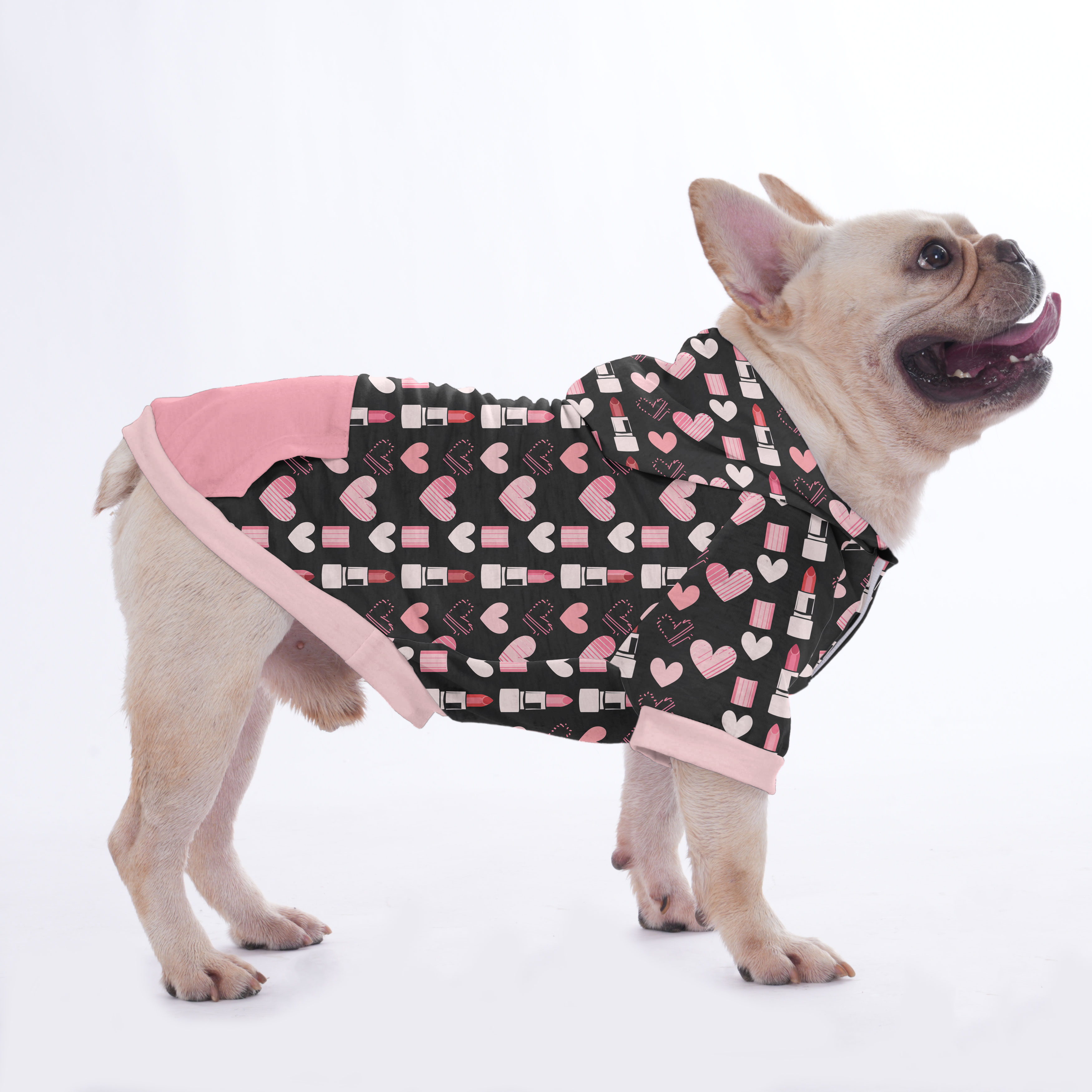 Ellie French Bulldog Pet Sweatshirt for Short-Nosed Dogs-fadou