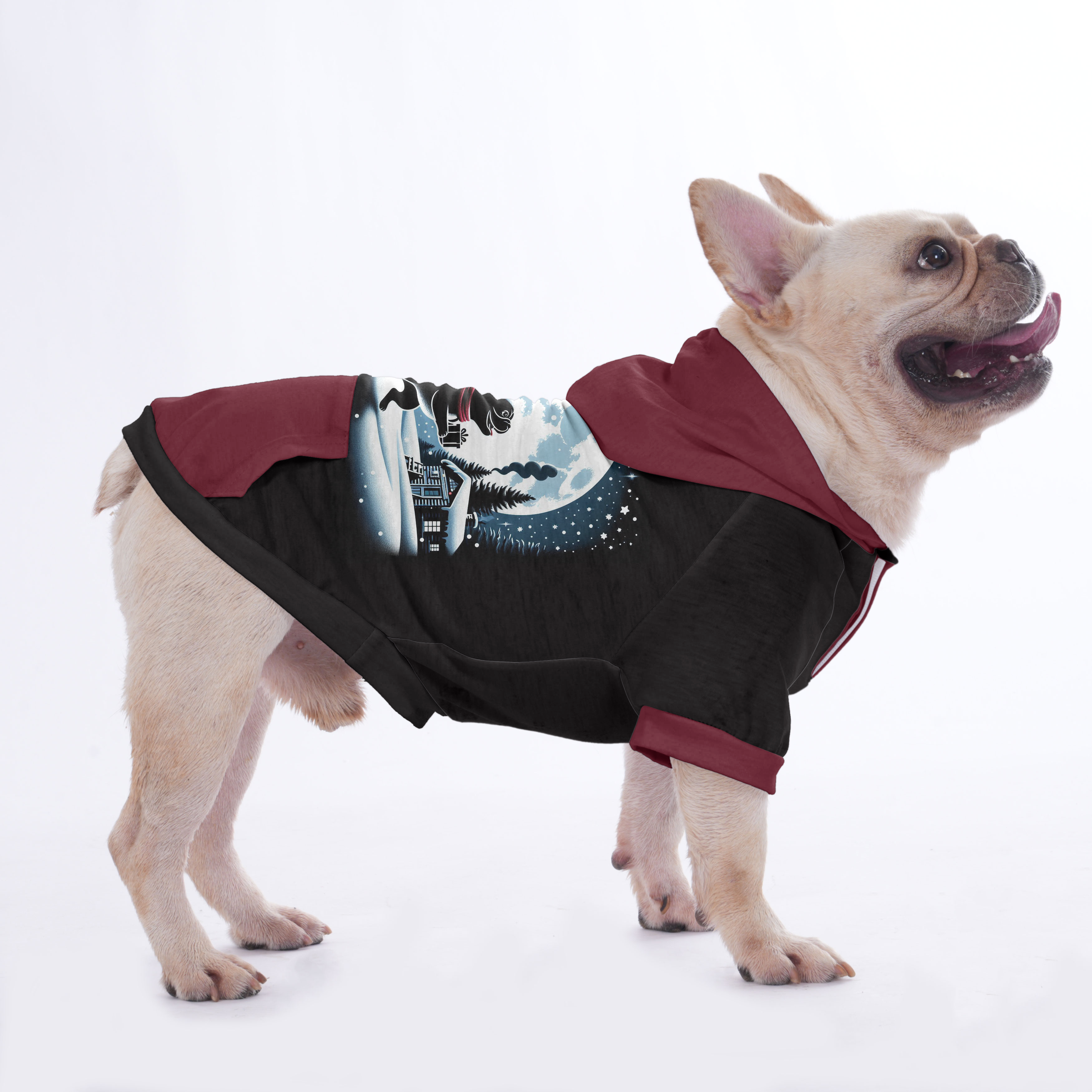 Cookie French Bulldog Pet Sweatshirt for Short-Nosed Dogs-fadou